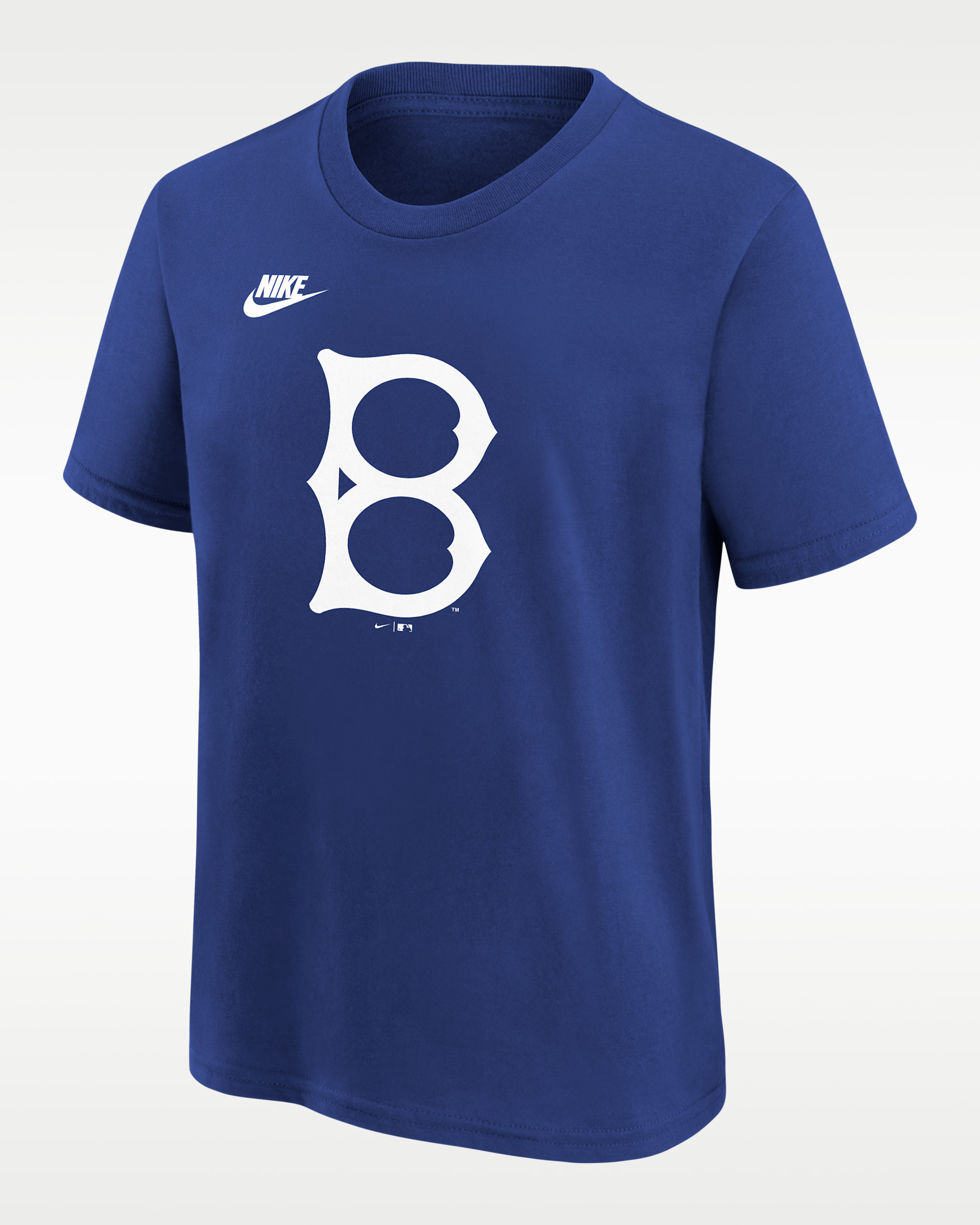 Brooklyn Dodgers Cooperstown Big Kids' Nike MLB T-Shirt - Royal