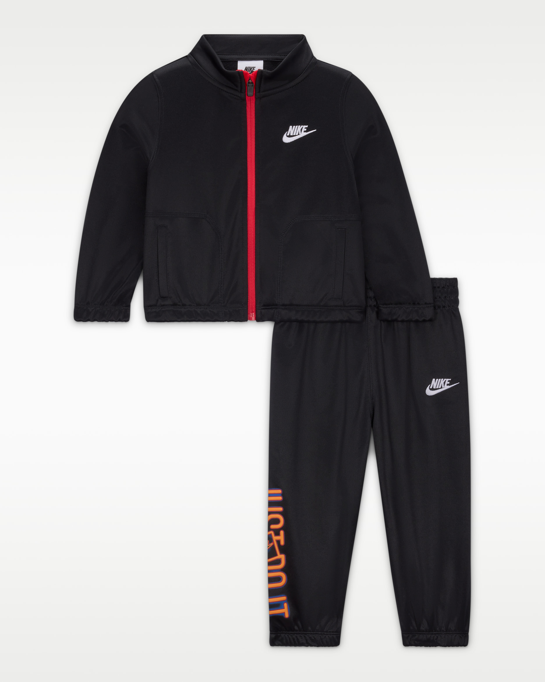 Conjunto de 2 piezas Dri-FIT Propus para bebé (12-24 meses) Nike Glow With Me - Negro