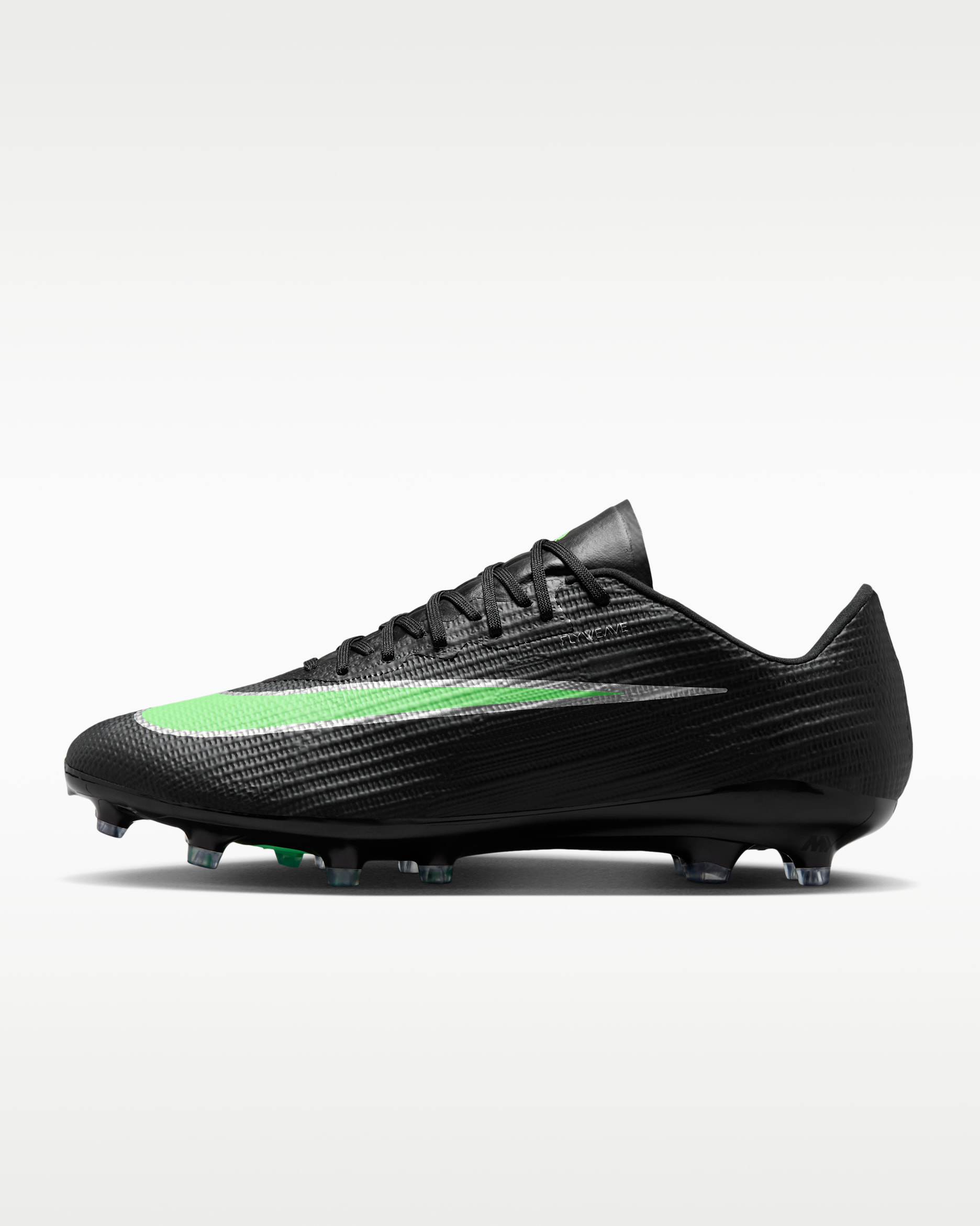 Nike Mercurial Superfly 11 Pro Artificial-Grass Low-Top Football Boots - Black/Black/Illusion Green