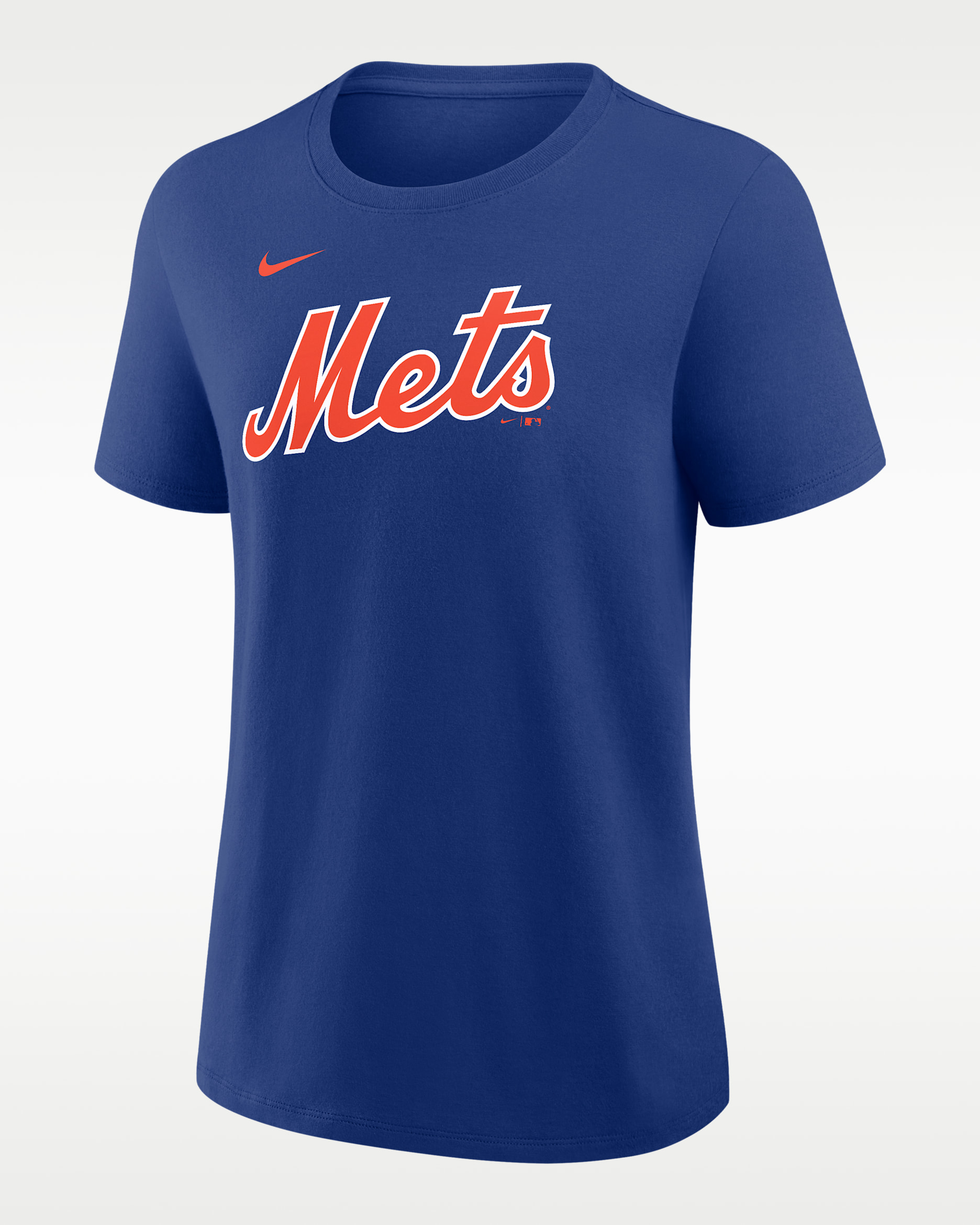 Playera Nike de la MLB para mujer Juan Soto New York Mets - Azul enérgico