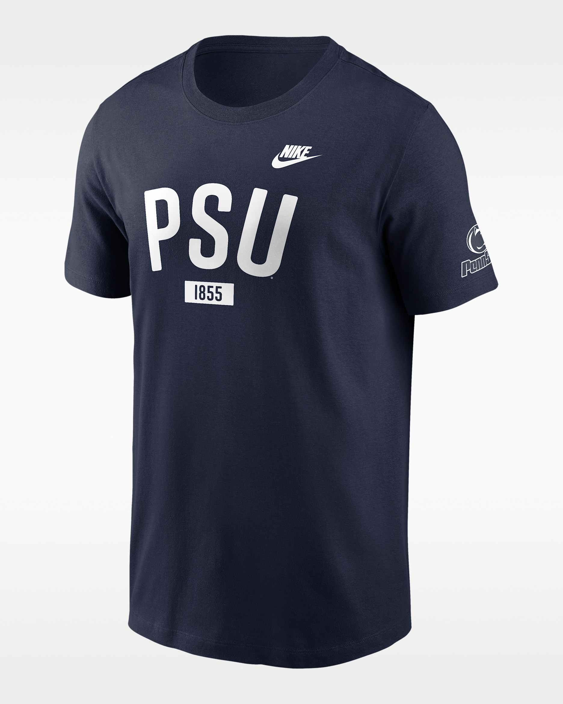 Penn State Legacy Arch 2-Hit Men's Nike College T-Shirt - College Navy