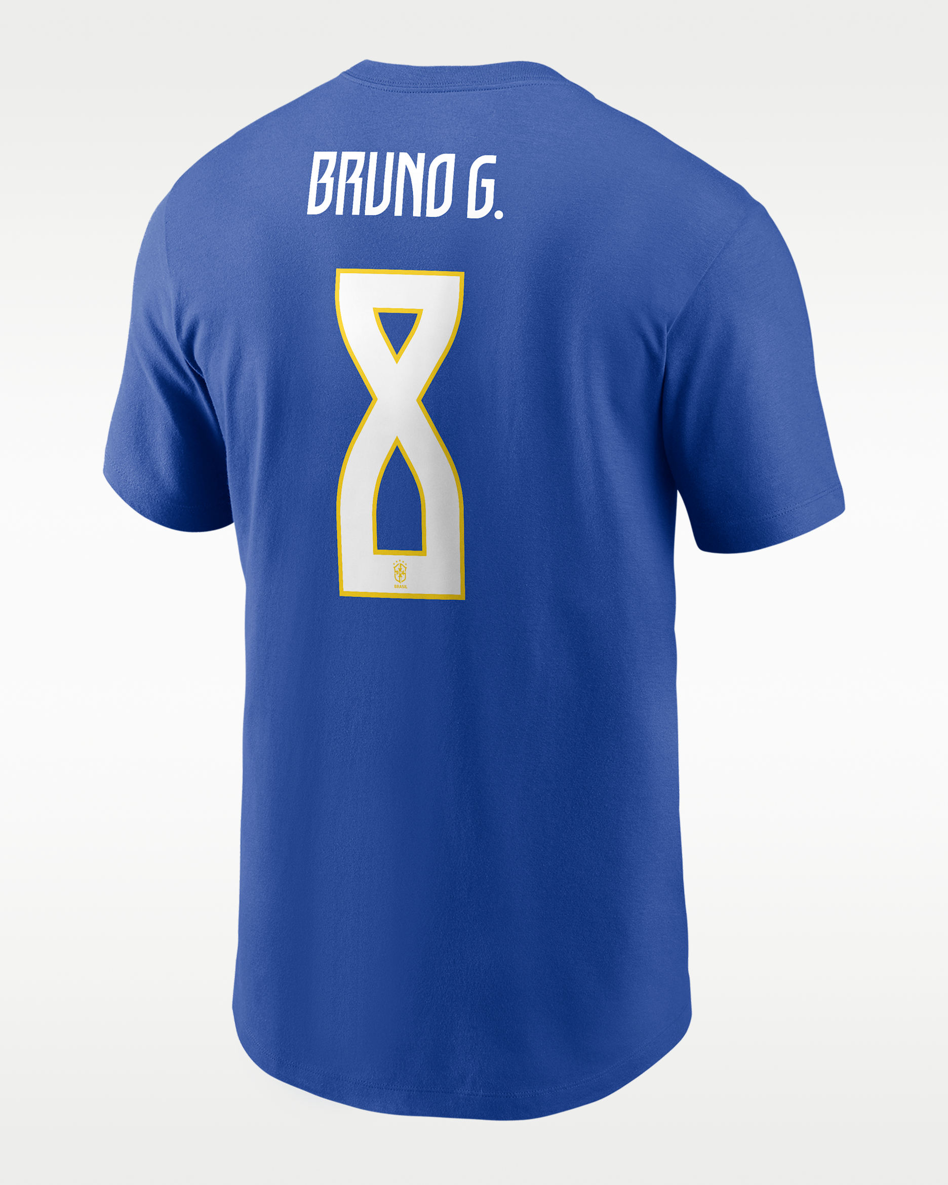 Bruno Guimarães Brazil Men's Nike Soccer T-Shirt - Game Royal