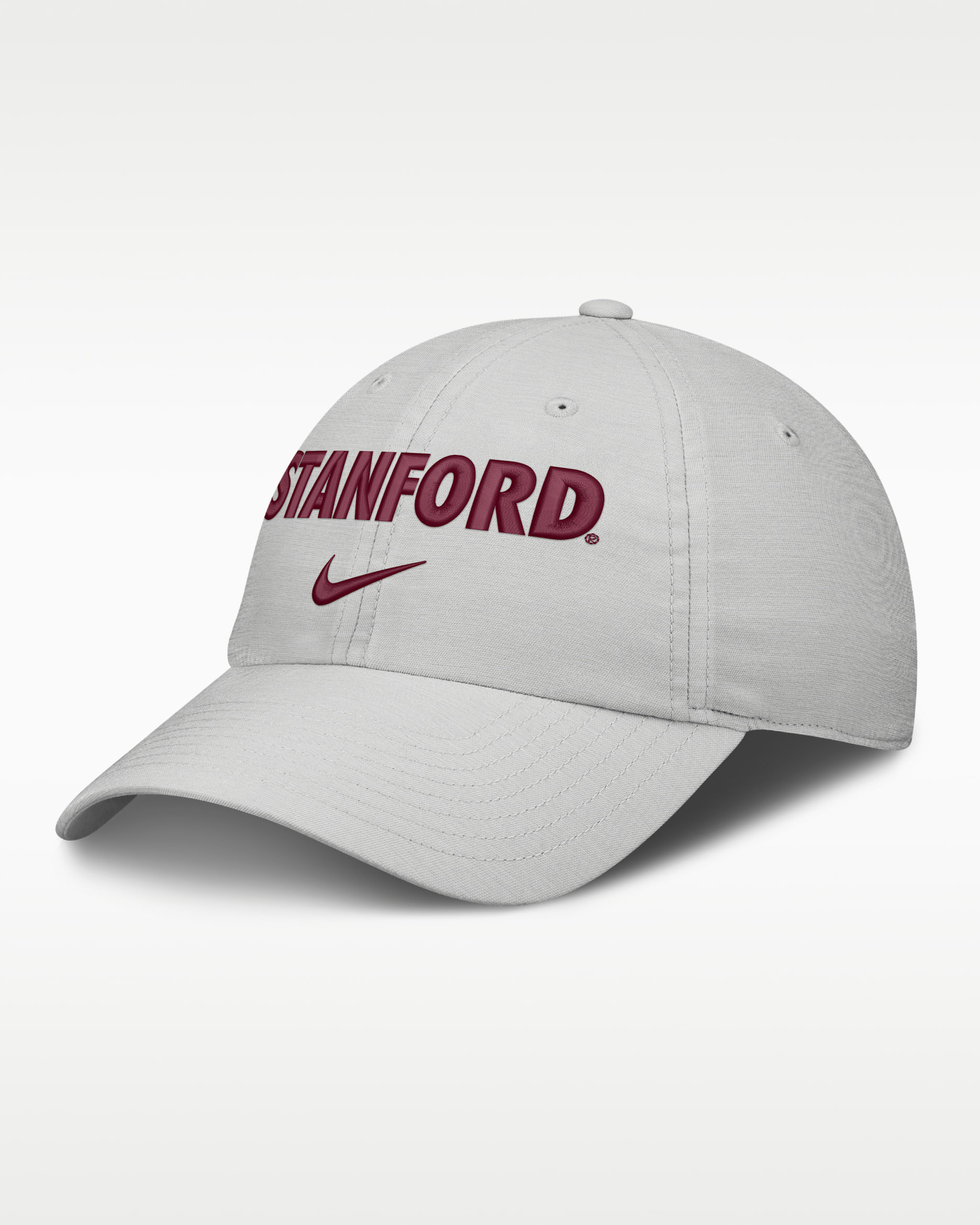 Gorra universitaria Nike ajustable para hombre Stanford Sideline Club Practice - Polvo fotón