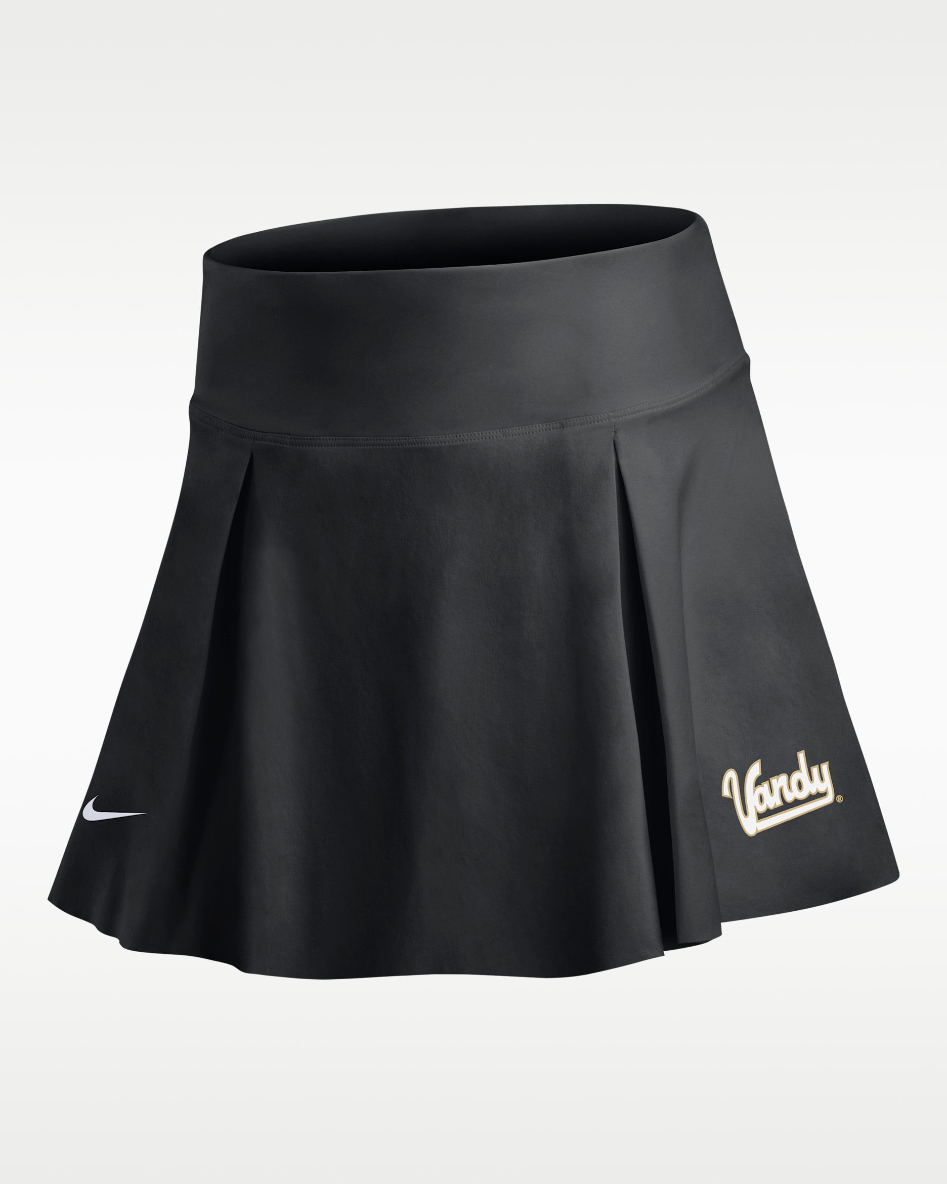 Vanderbilt Commodores Club Women's Nike Fleece Skirt - Black