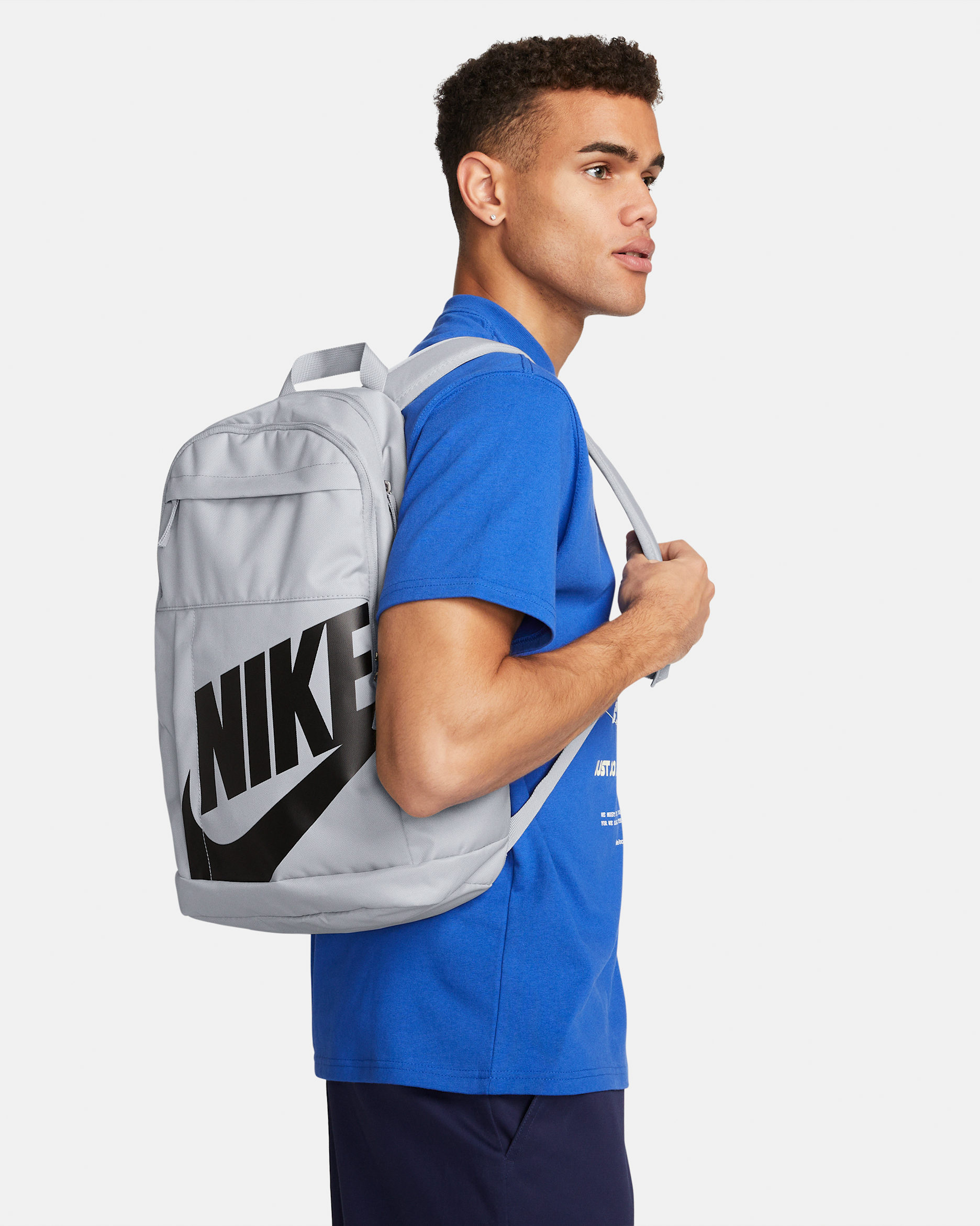 Nike Backpack (21L) - Wolf Grey/Wolf Grey/Black
