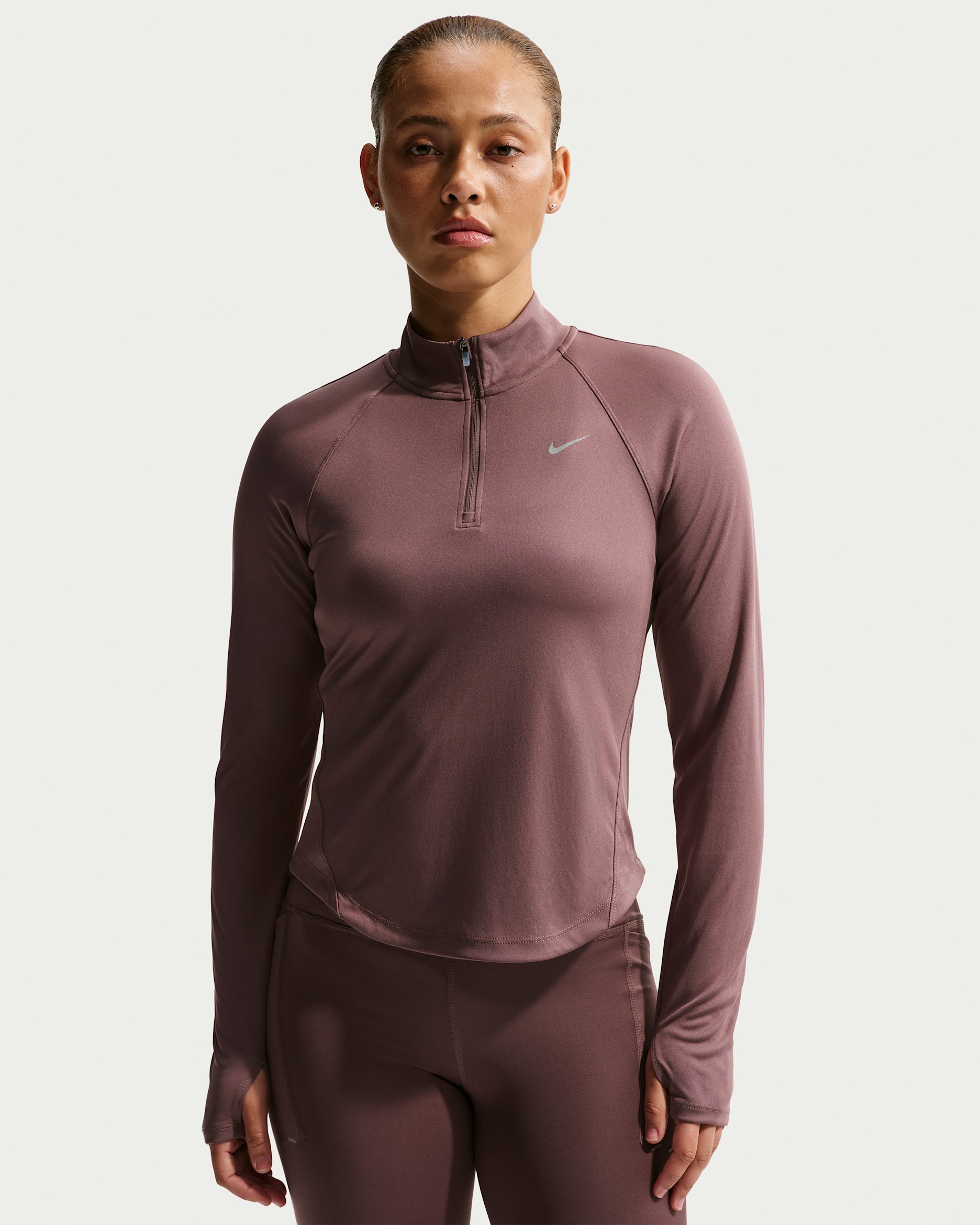 Nike Tempo Women's Dri-FIT 1/4-Zip Running Top - Tattoo