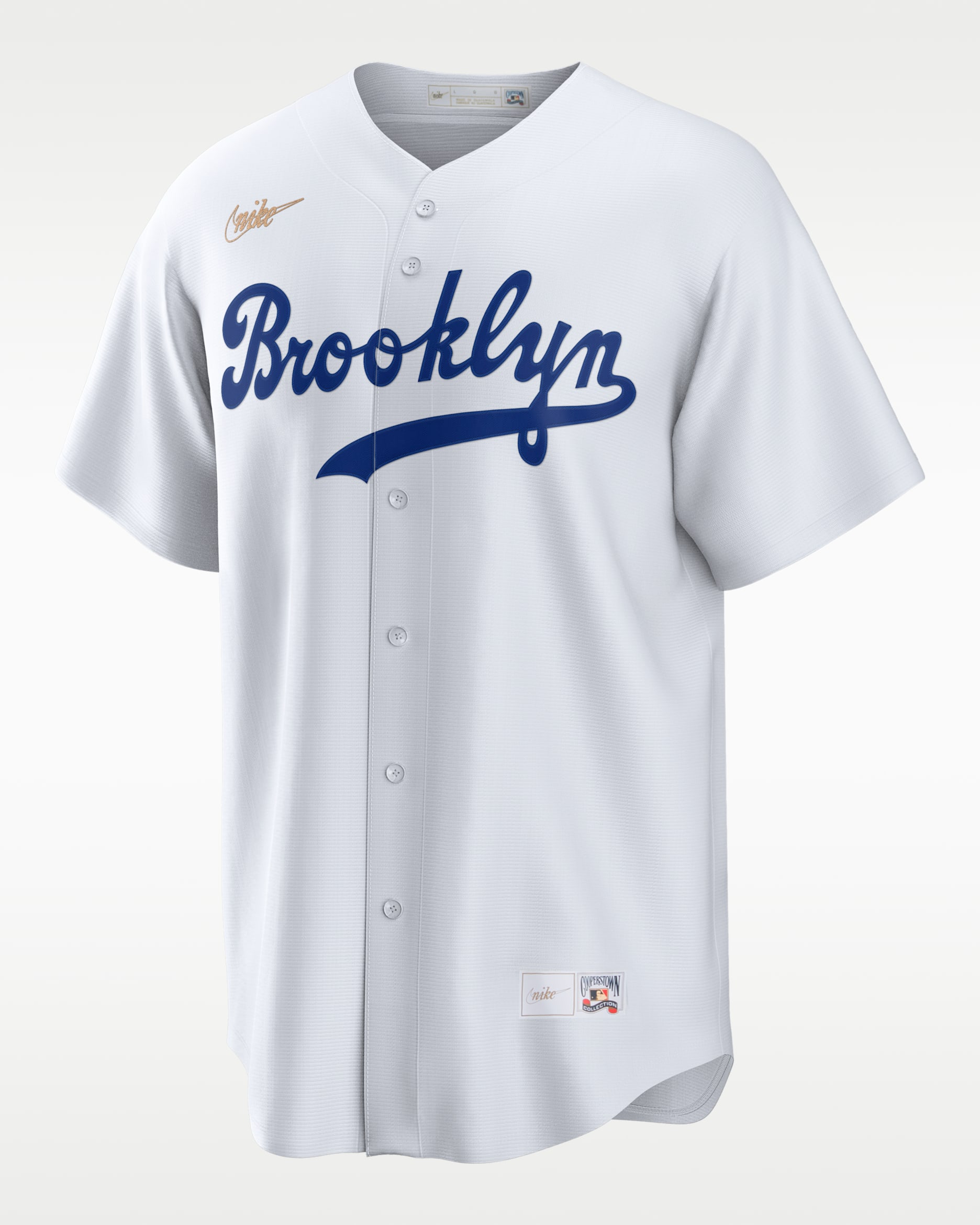MLB Los Angeles Dodgers (Jackie Robinson) Men's Cooperstown Baseball Jersey - White