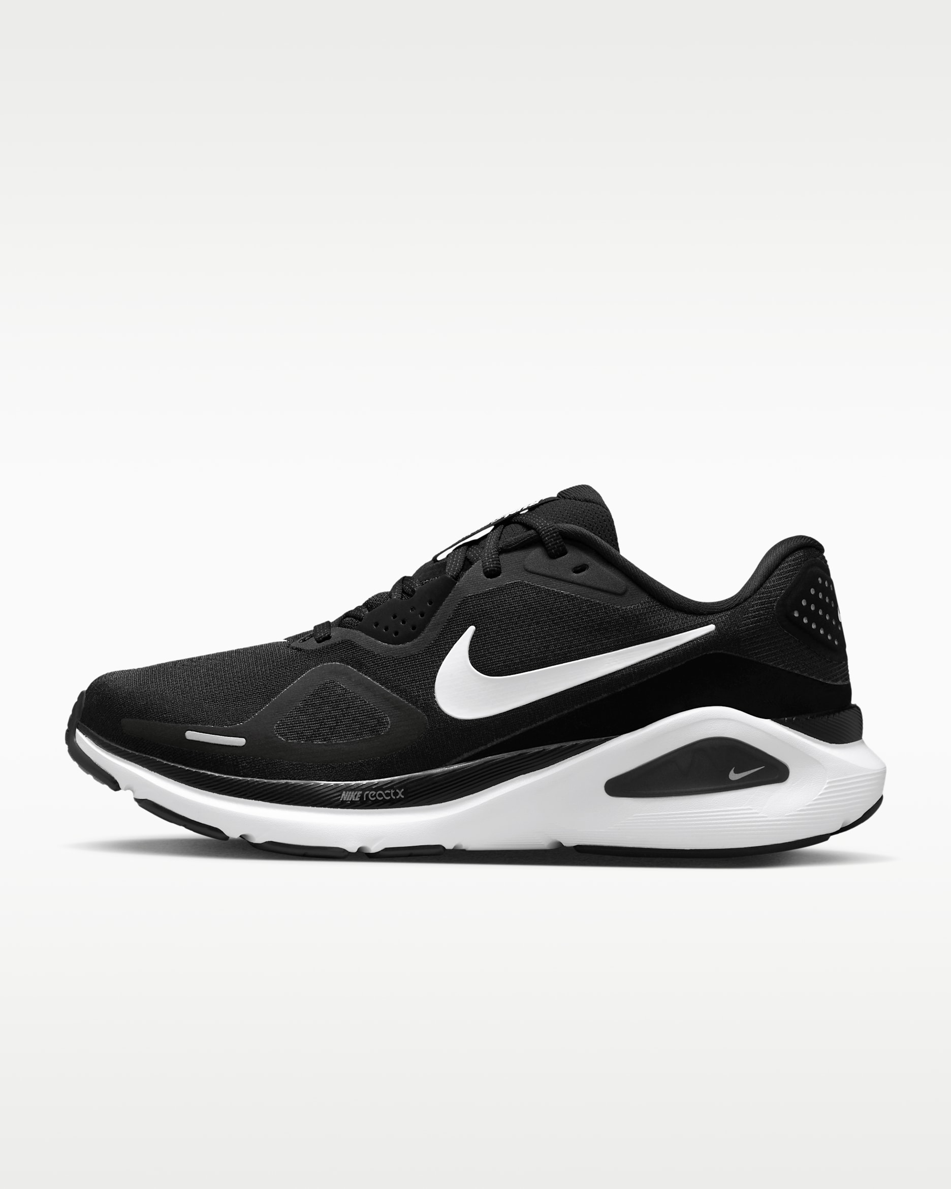 Nike Structure 26 Women's Road Running Shoes - Black/Cool Grey/Metallic Silver/White