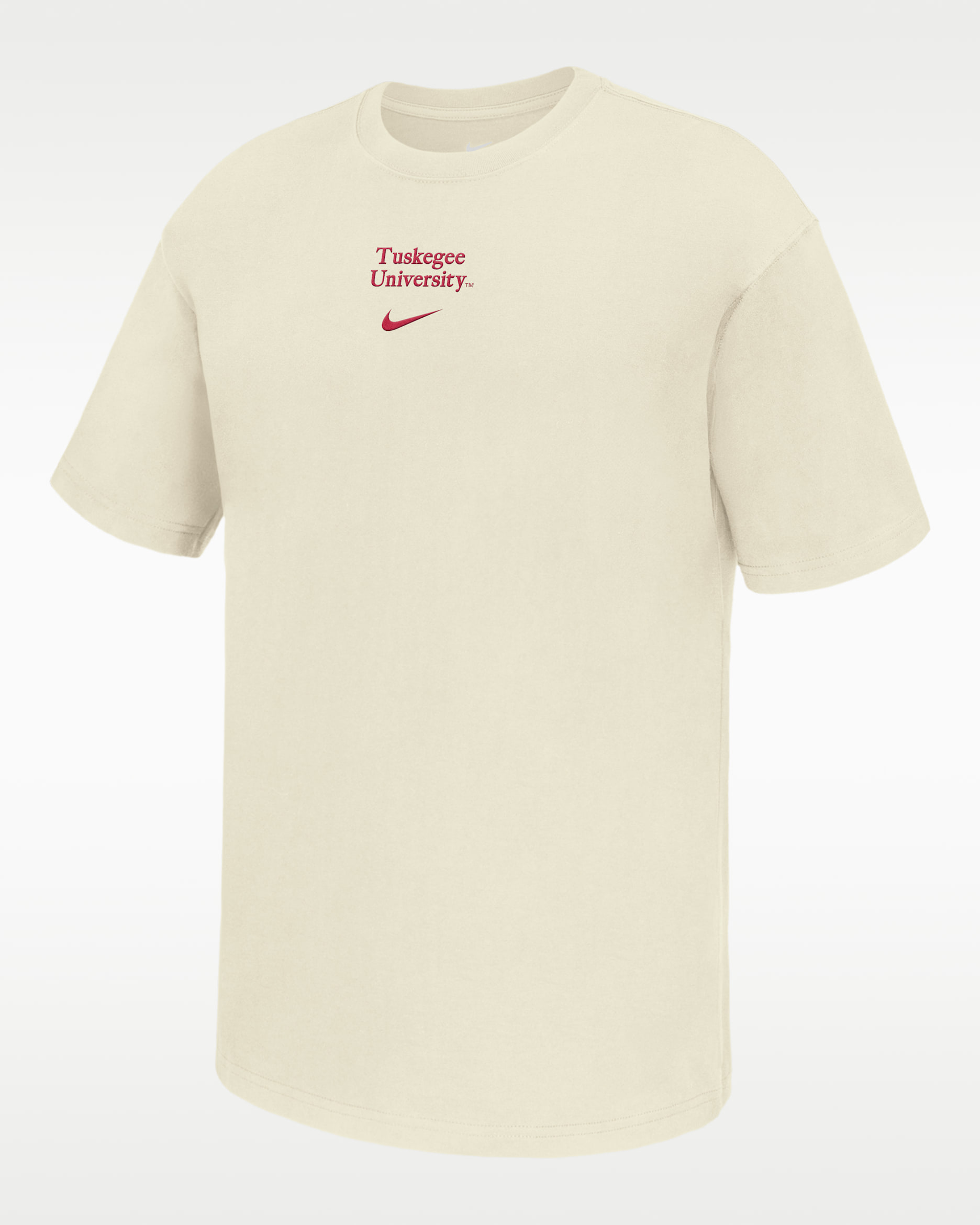 Nike College (Tuskegee University) Men's Short-Sleeve T-Shirt - Natural
