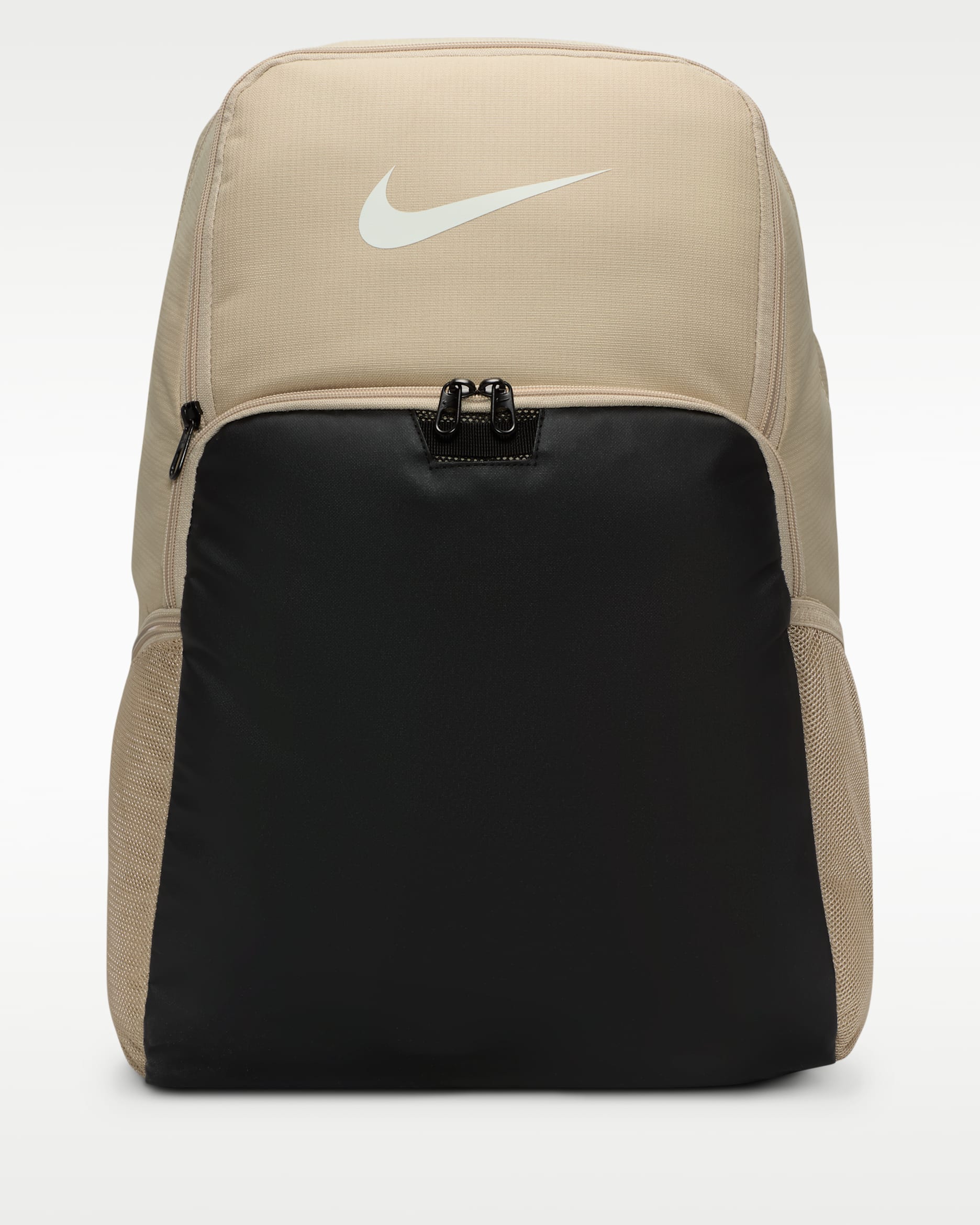 Nike Brasilia 9.5 訓練背包 (特大款，30 公升) - 沙漠卡其色/黑色/Sail