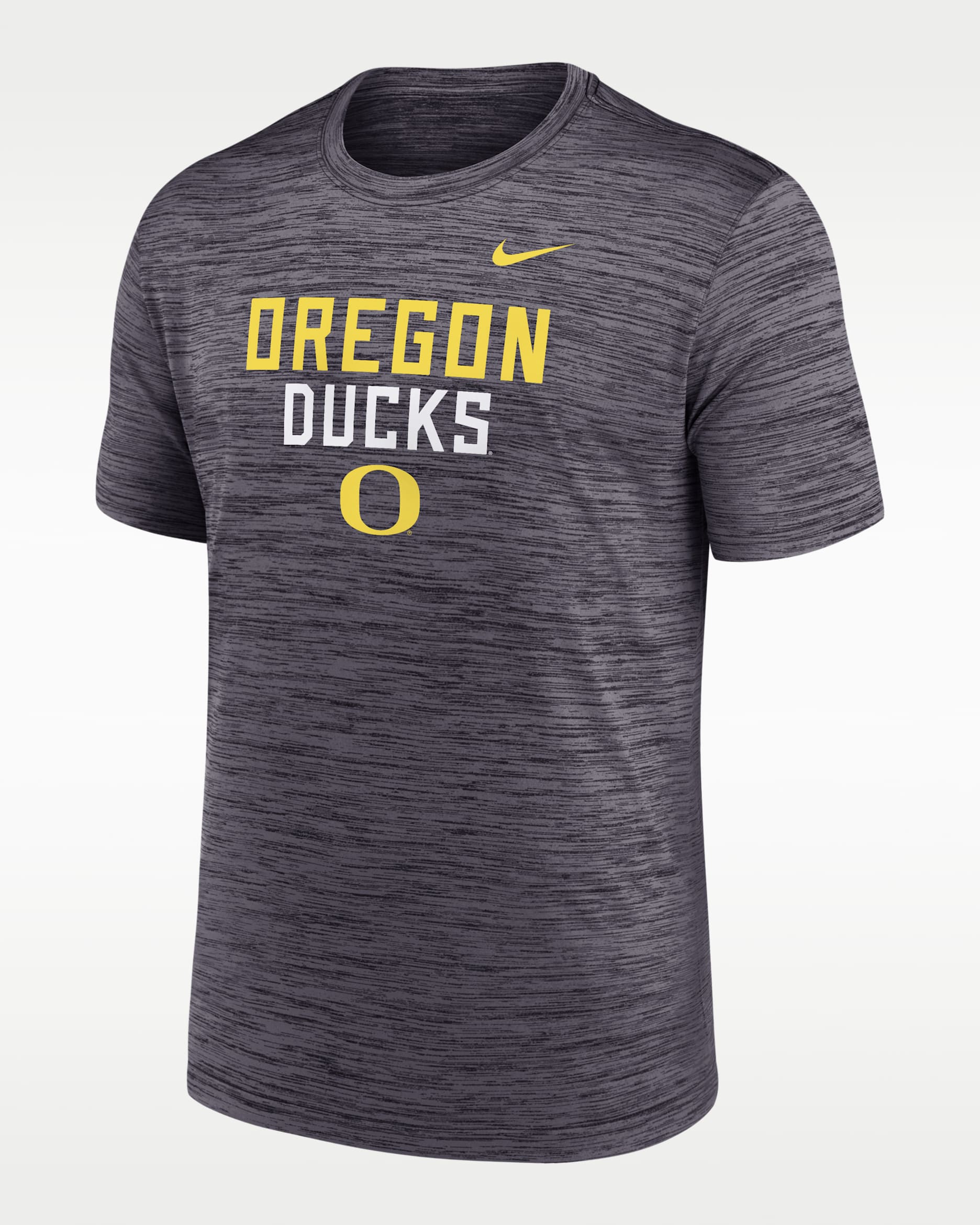 Oregon Campus Center Stack Velocity Men's Nike Dri-FIT College T-Shirt - Black