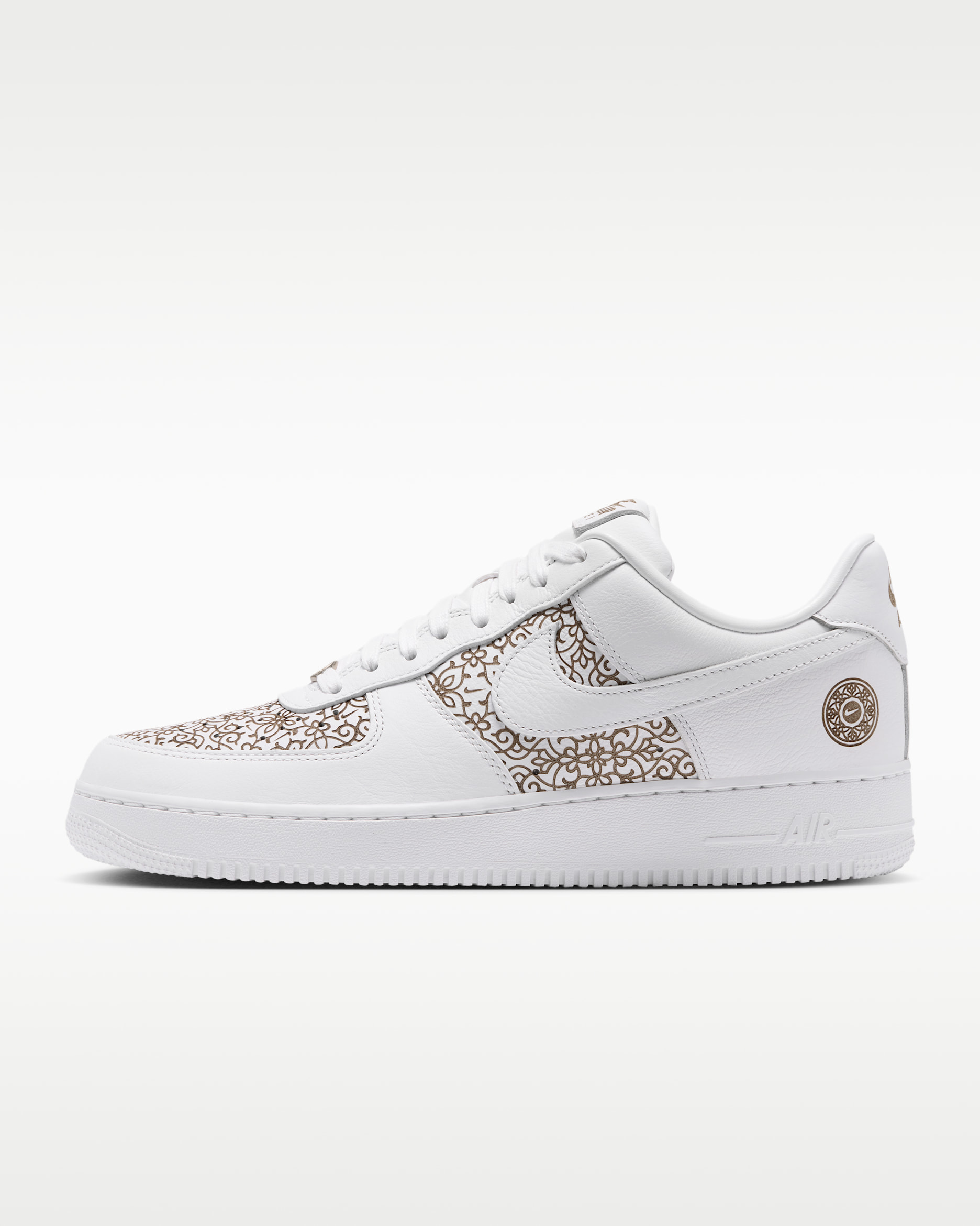 Nike Air Force 1 '07 LV8 Men's Shoes - White/Marrakesh/Picante Red/Light Orewood Brown