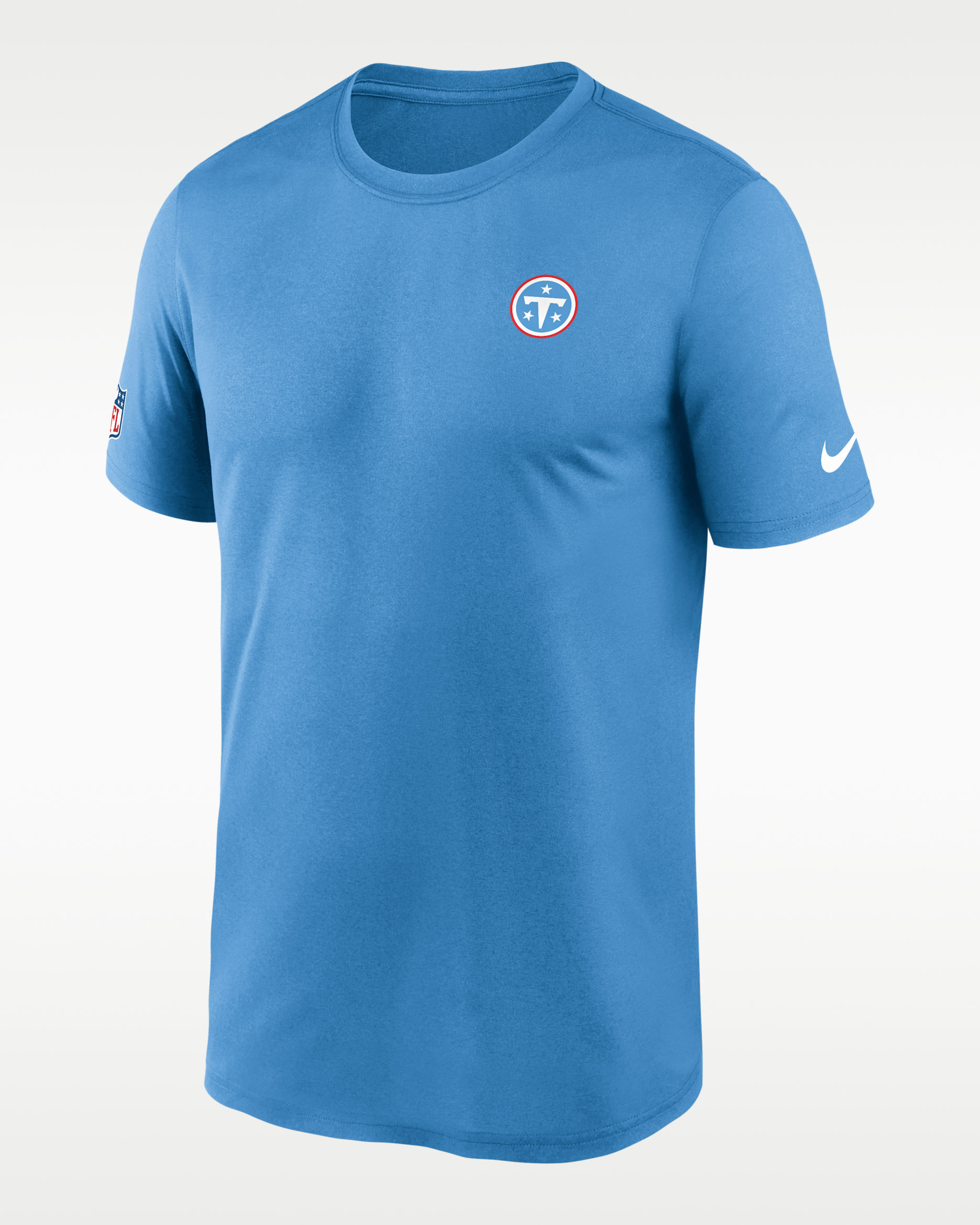 Tennessee Titans Legend Small Logo Men's Nike Dri-FIT NFL T-Shirt - Coast