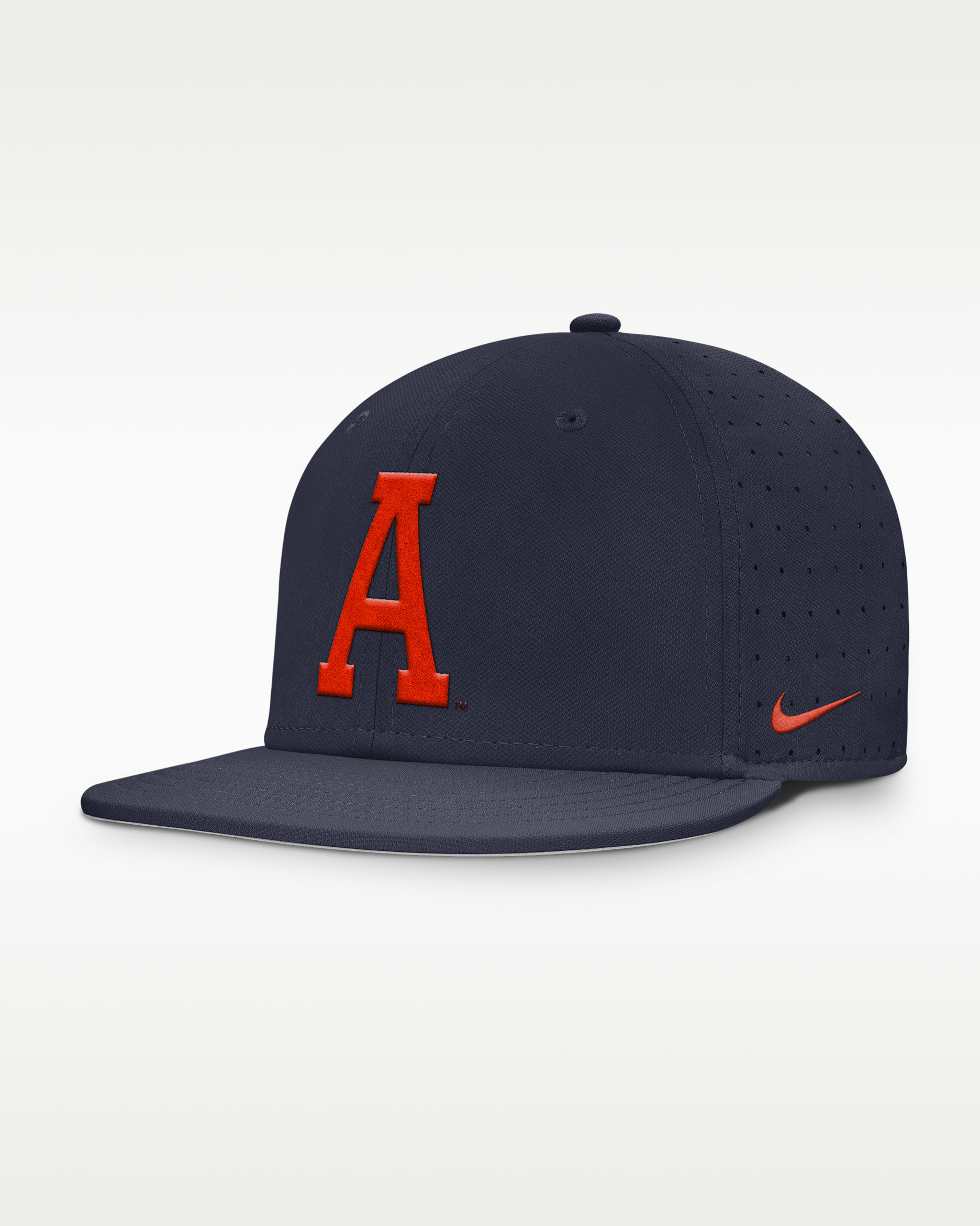 Auburn Dugout True Men's Nike Dri-FIT College Fitted Hat - Navy
