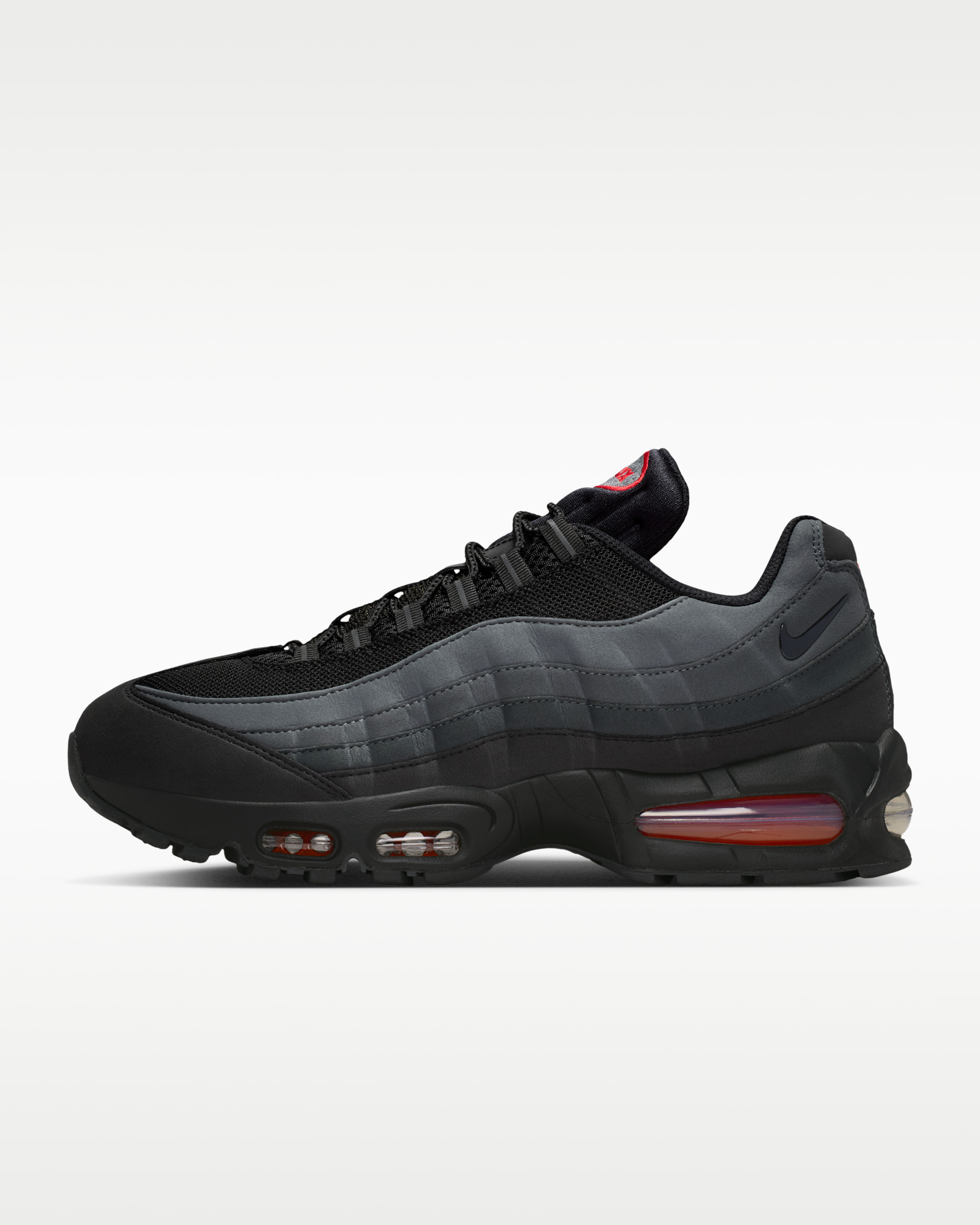 Nike Air Max 95 Big Bubble herresko - Svart/Anthracite/Dark Smoke Grey/Svart