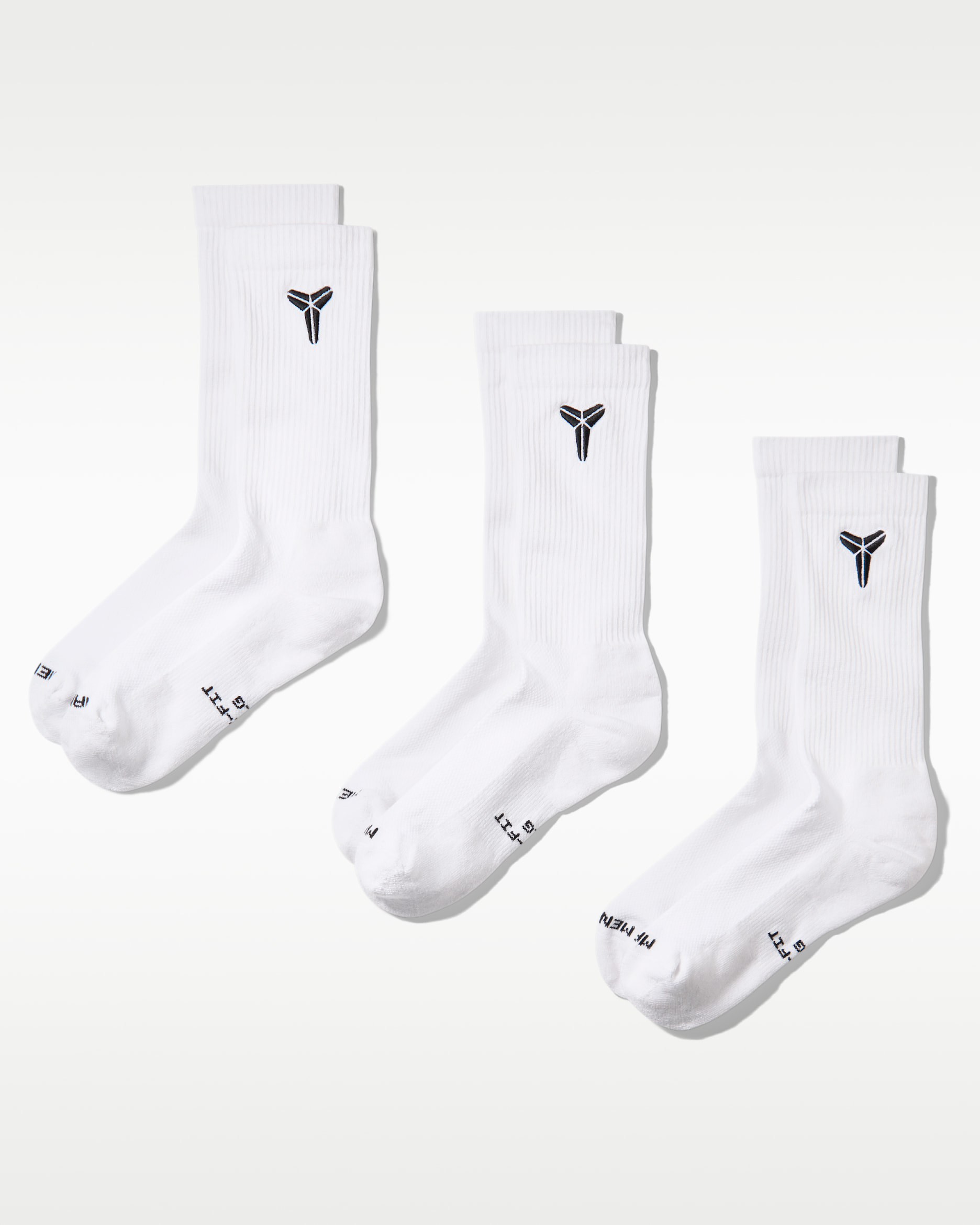 Nike エブリデイ エレベーテッド "Kobe" クルーソックス (3足) - マルチカラー