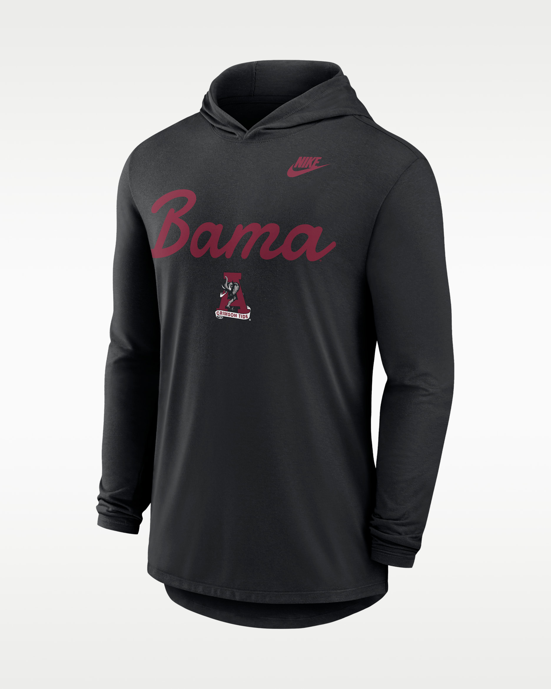 Alabama Legacy Men's Nike Dri-FIT College Long-Sleeve Hooded Top - Black