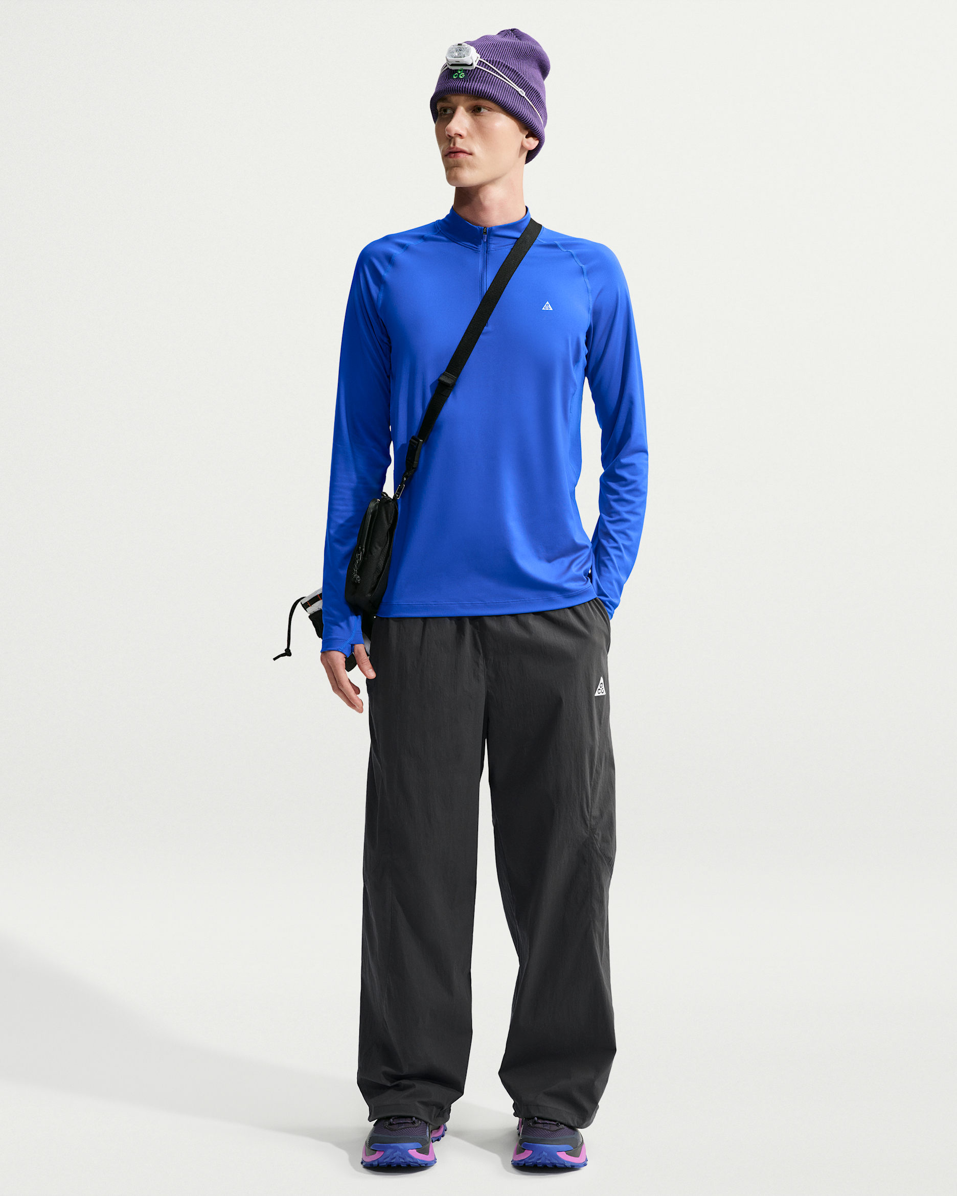 ACG High Stakes Men's Loose Fit Hiking Pants - Anthracite/Summit White
