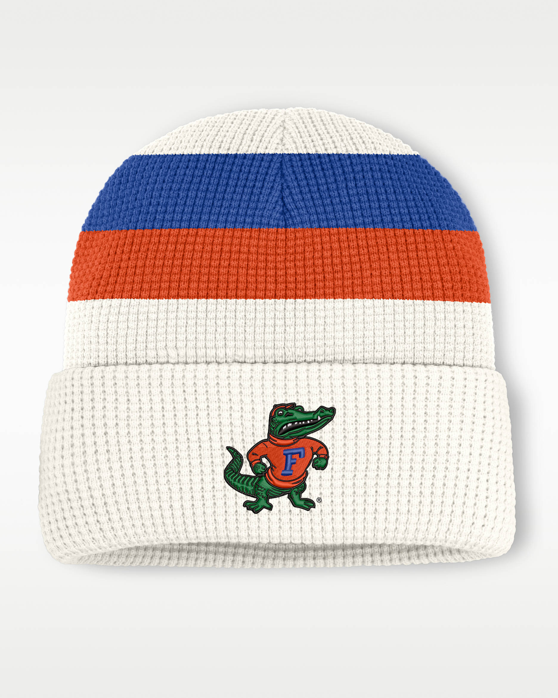 Gorro con dobladillo universitario Nike Florida para hombre - Blanco