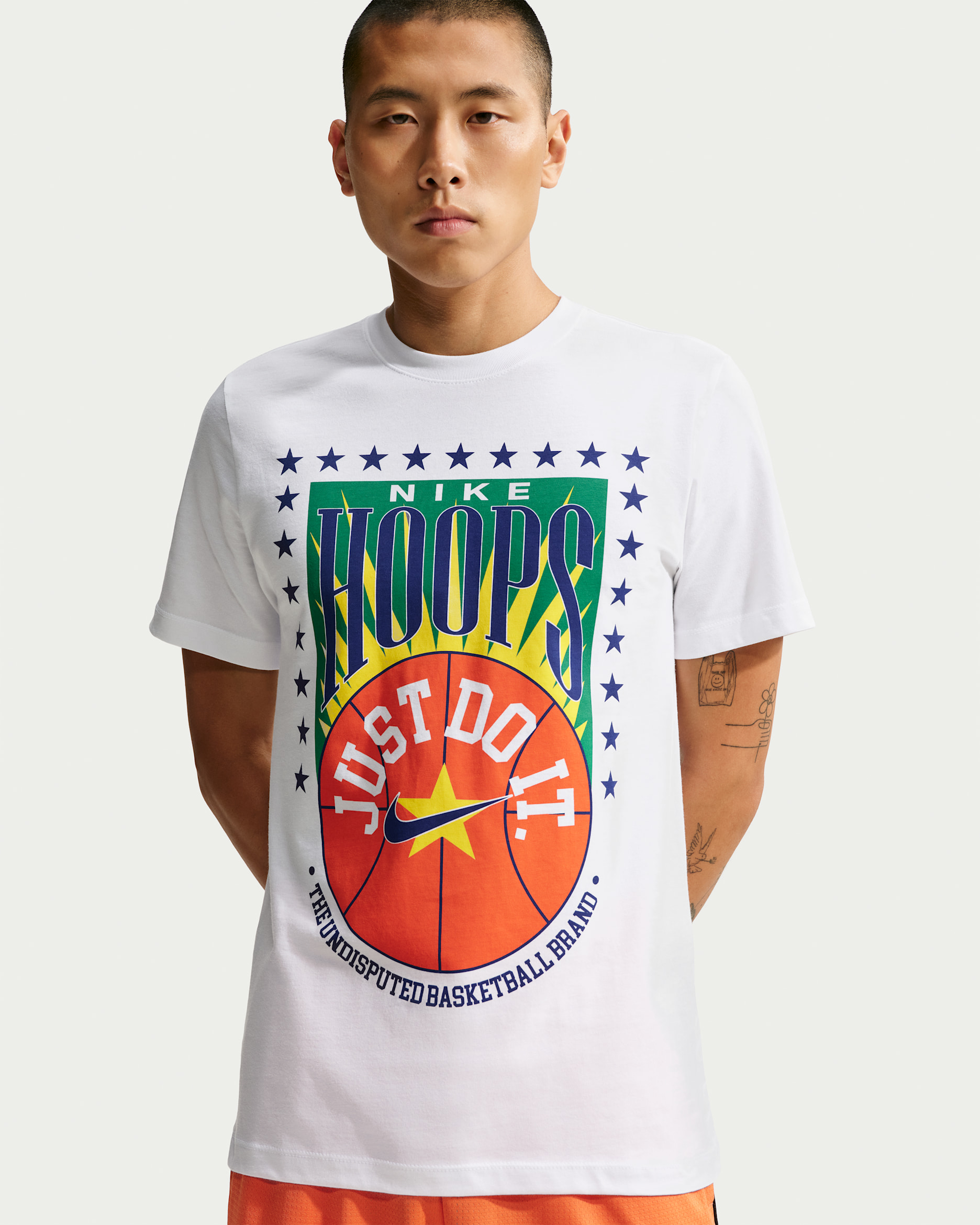Nike Men's Basketball T-Shirt - White