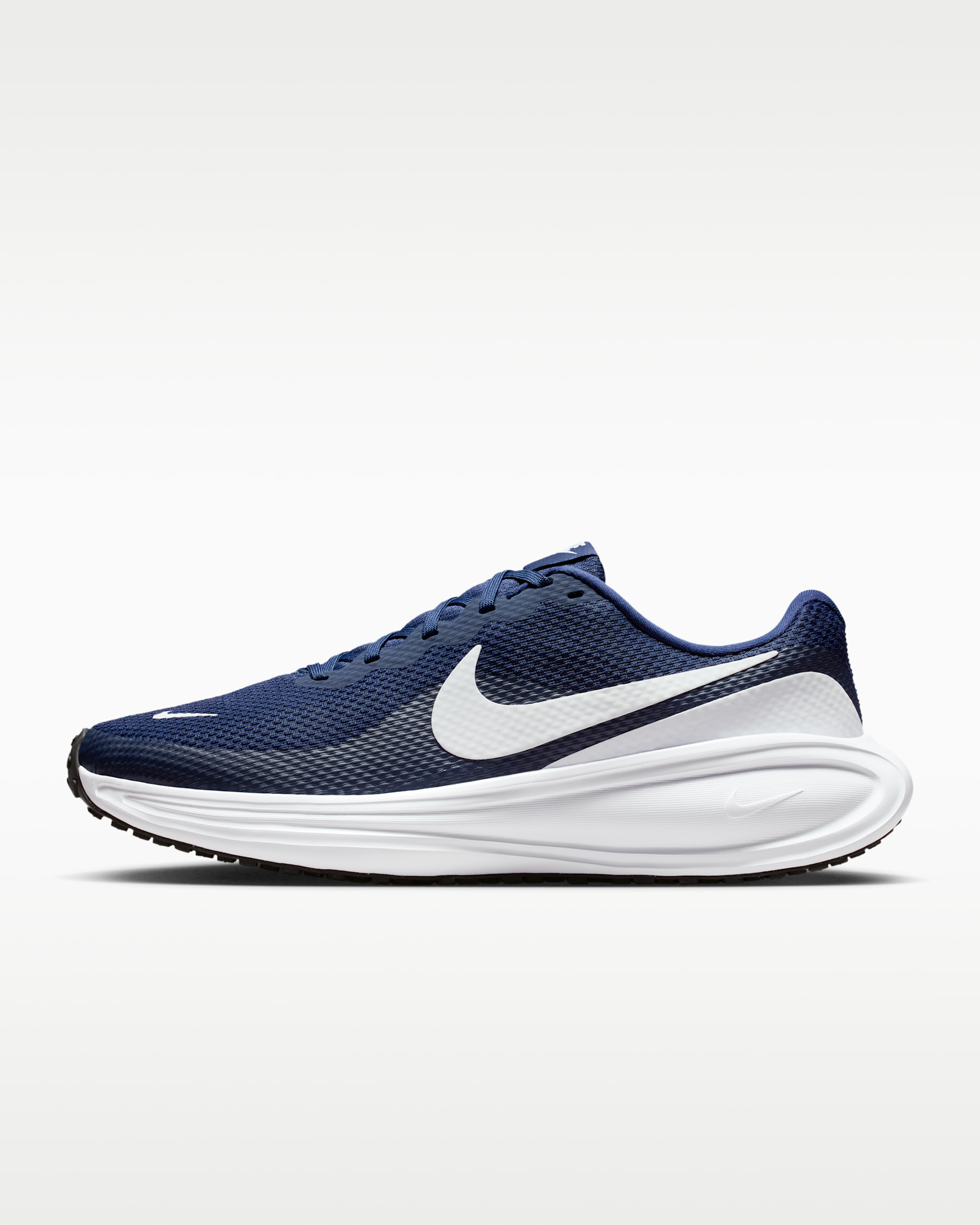 Nike Revolution 8 hardloopschoenen voor heren (straat) - Midnight Navy/Wit/Zwart/Pure Platinum