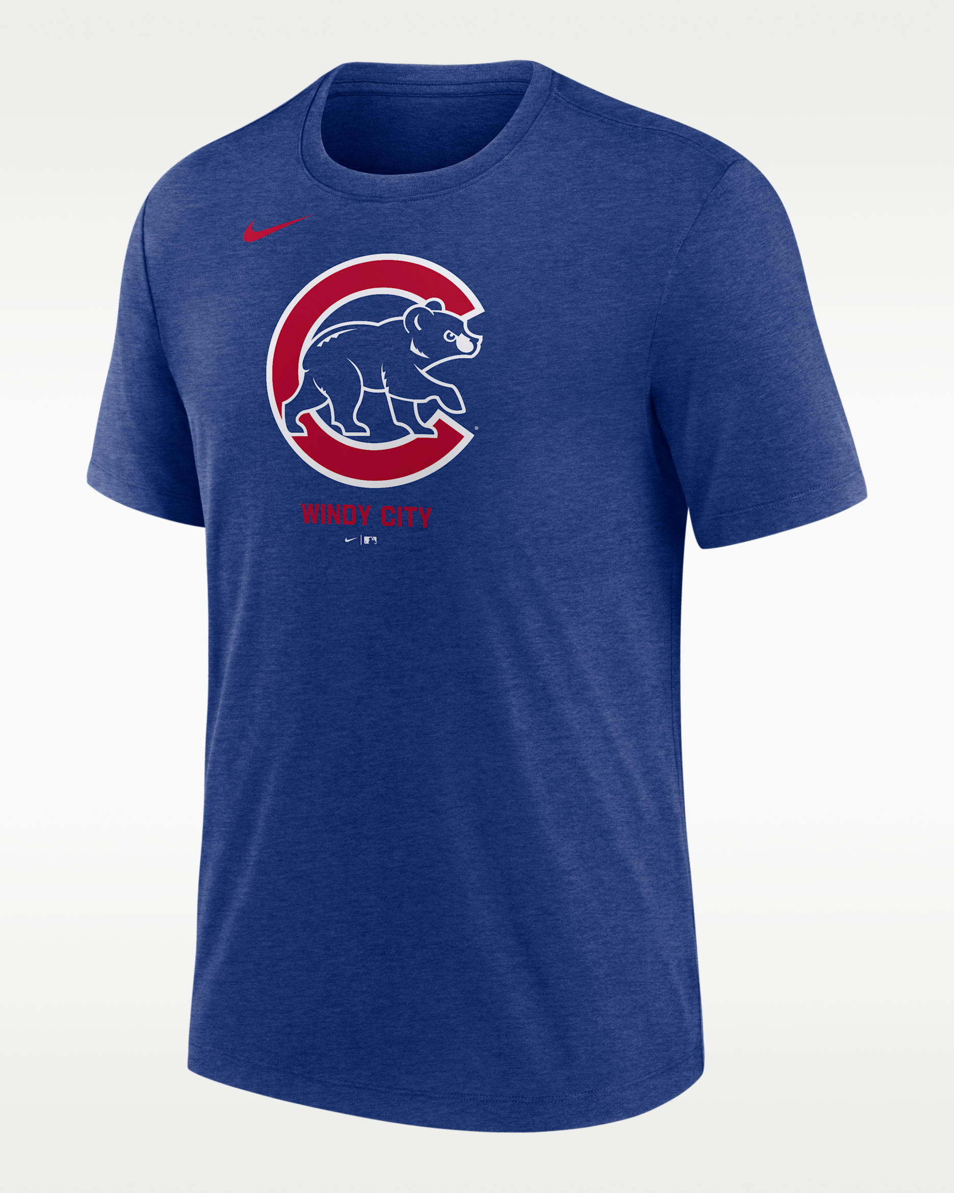 Chicago Cubs Logo Men's Nike MLB T-Shirt - Royal