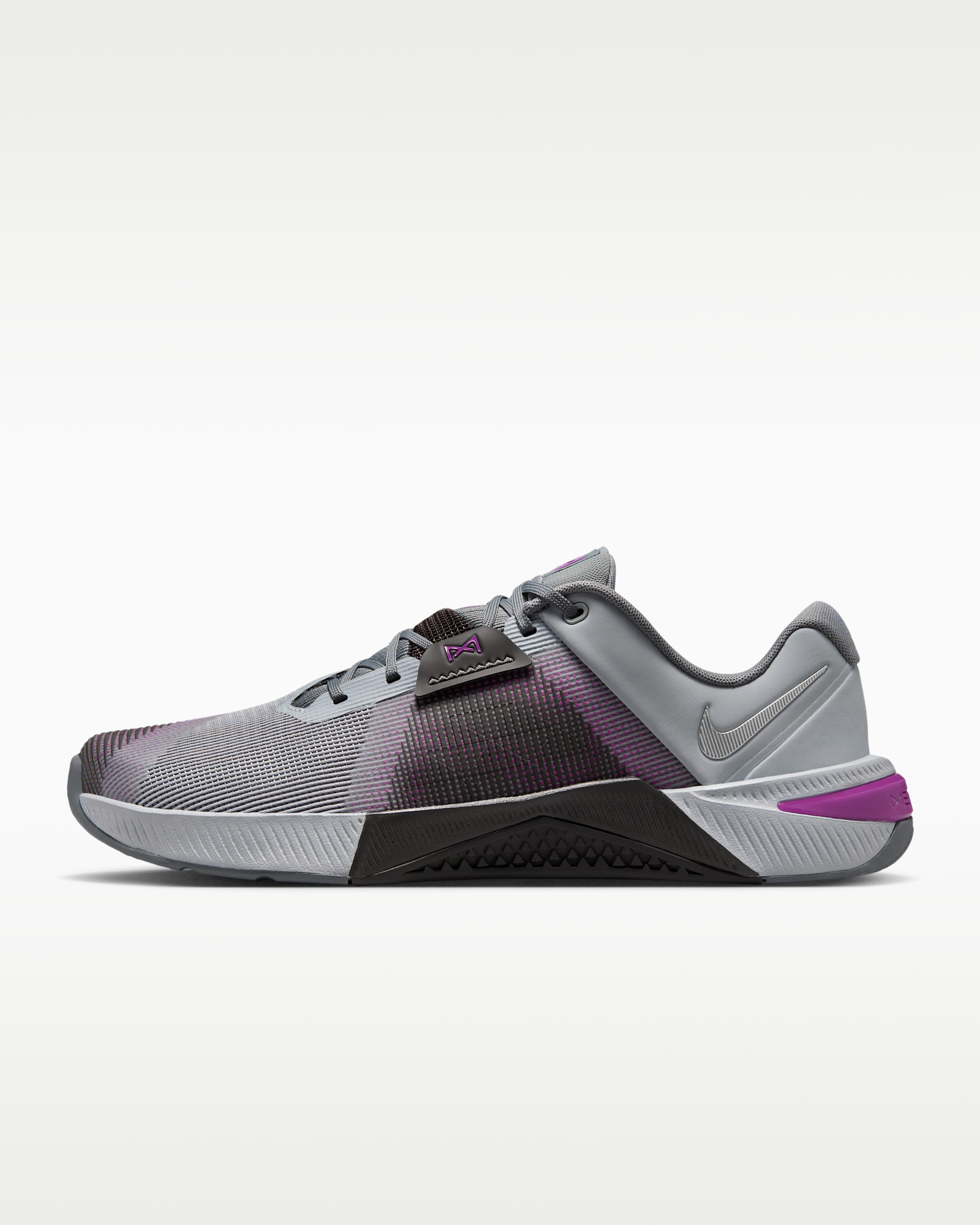 Nike Metcon 10 Men's Workout Shoes - Wolf Grey/Medium Ash/Vivid Purple/Metallic Silver