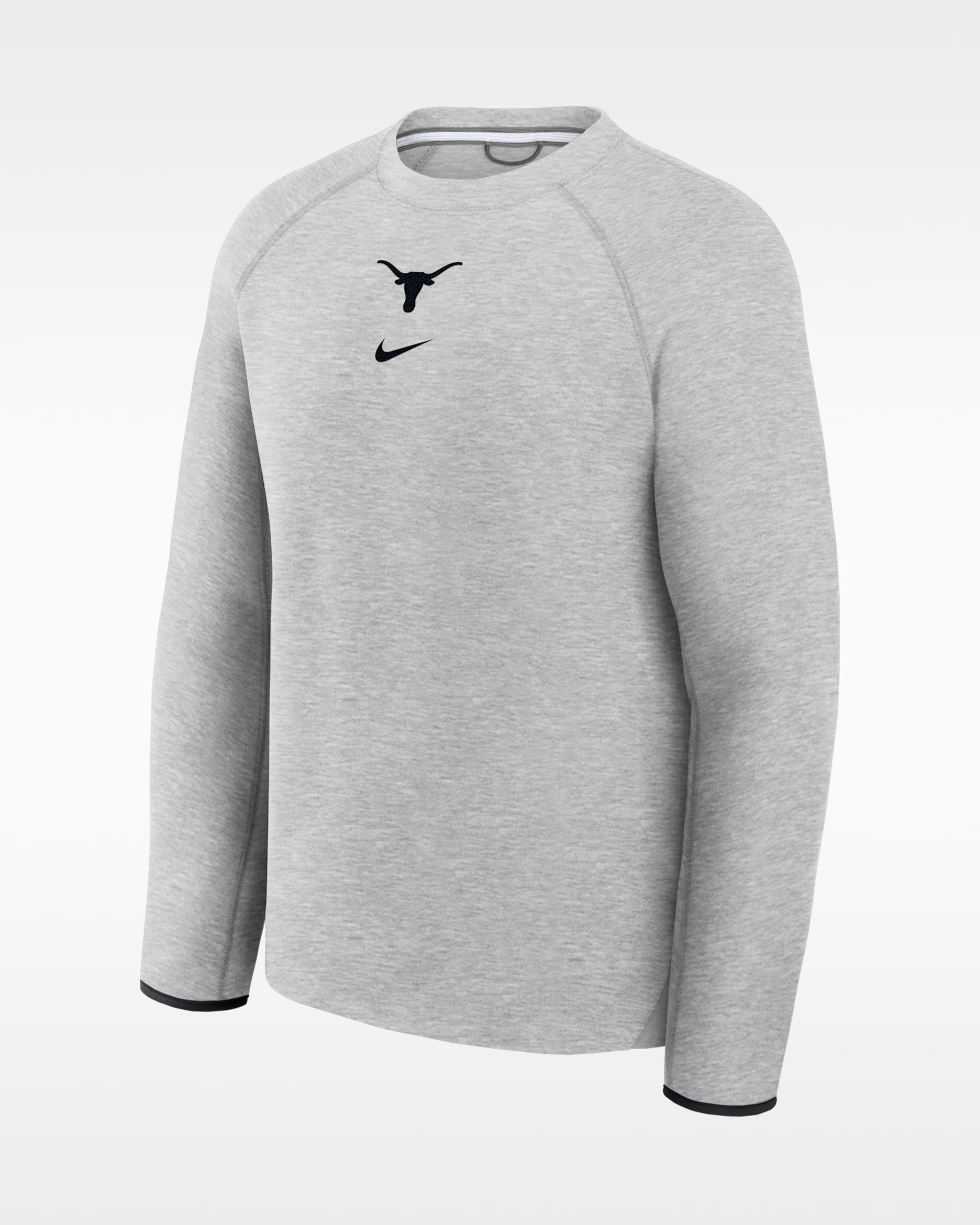 Texas Tech Fleece Men's Nike College Pullover Crew - Grey