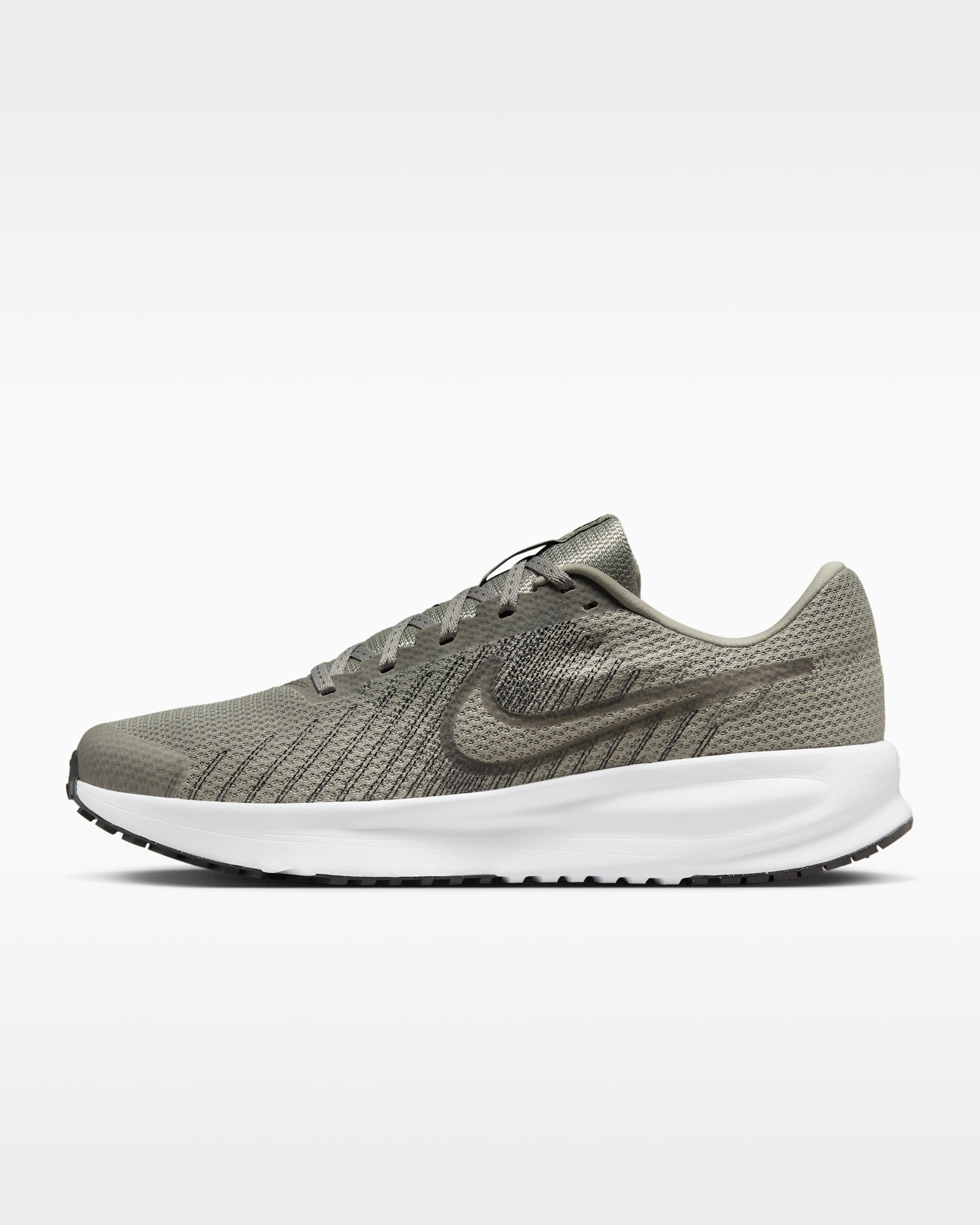 Nike Run Defy Men's Road-Running Shoes - Light Army/Iron Grey/White/Black