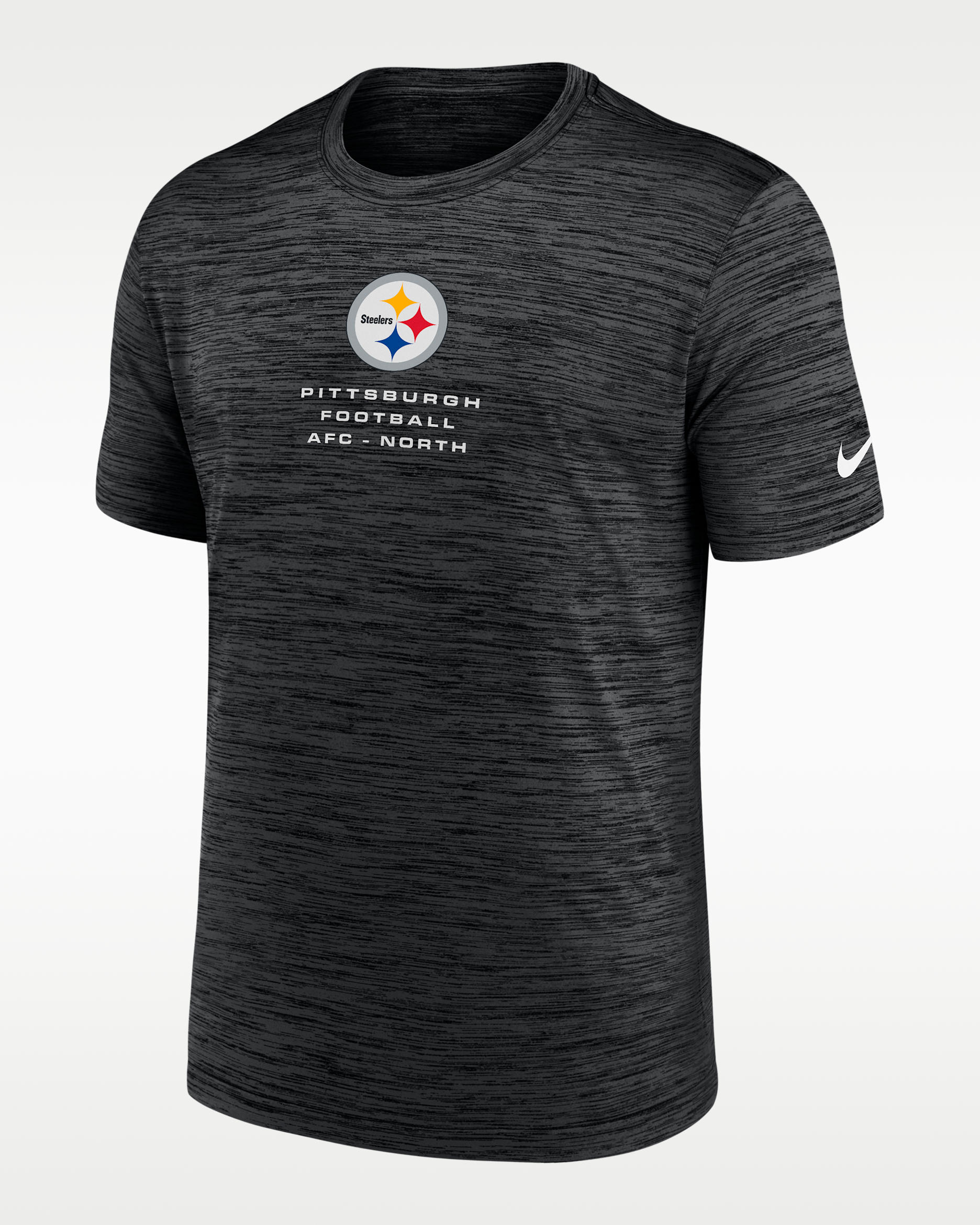Pittsburgh Steelers Velocity Men's Nike Dri-FIT NFL T-Shirt - Black