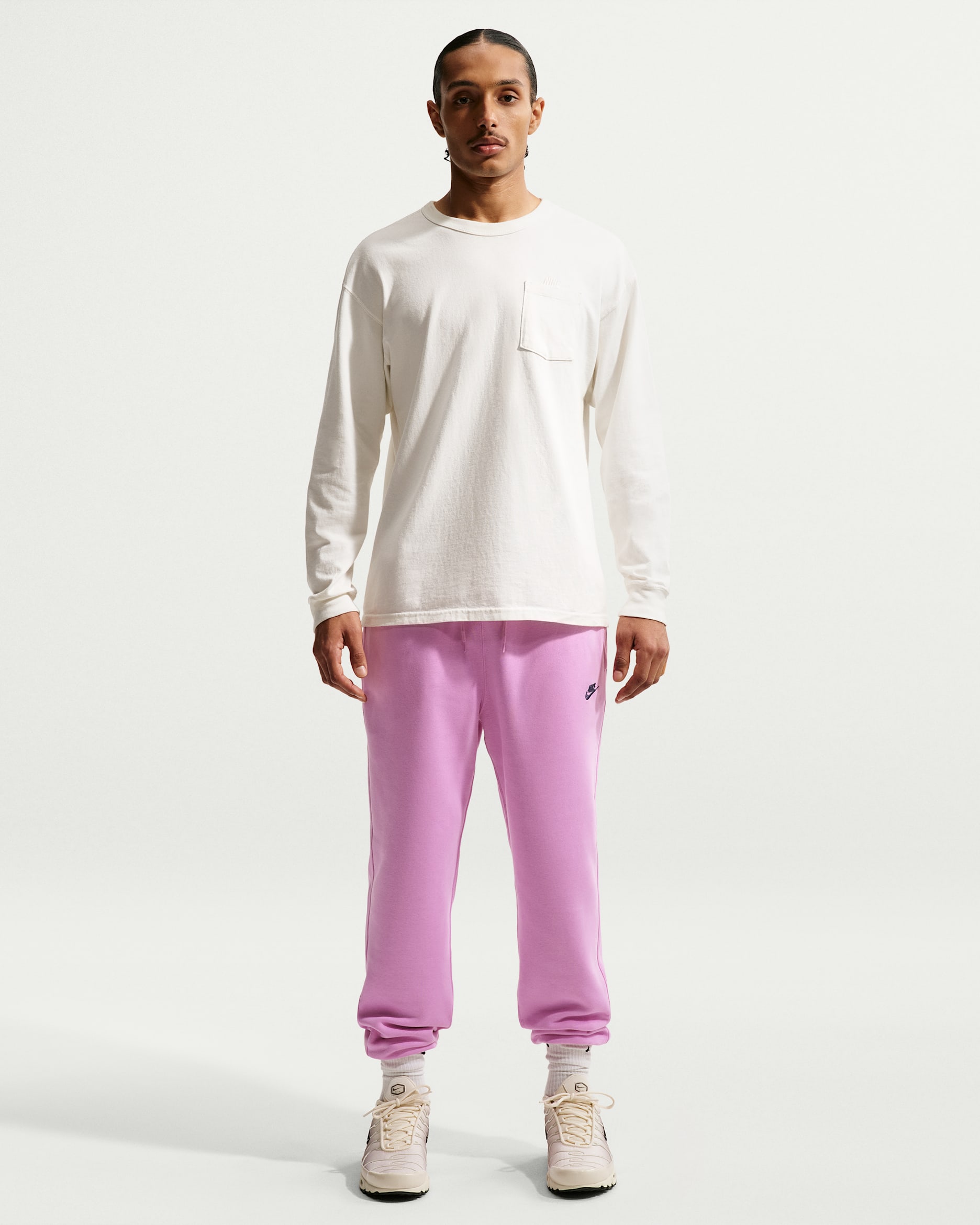 Pantalon de jogging Nike Club pour homme - Light Magenta/Light Magenta/Midnight Navy
