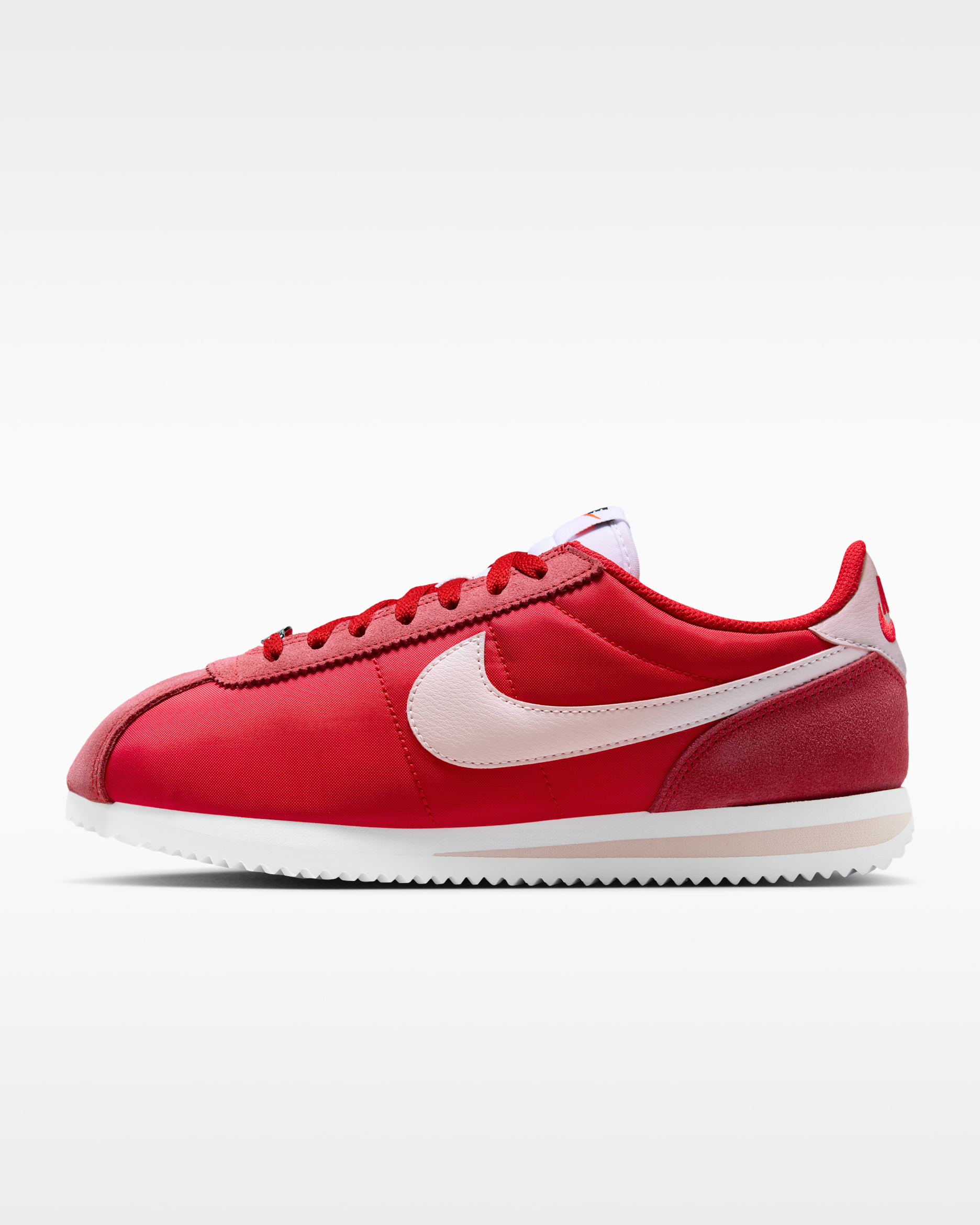 Nike Cortez Textile Women's Shoes - University Red/White/Silt Red