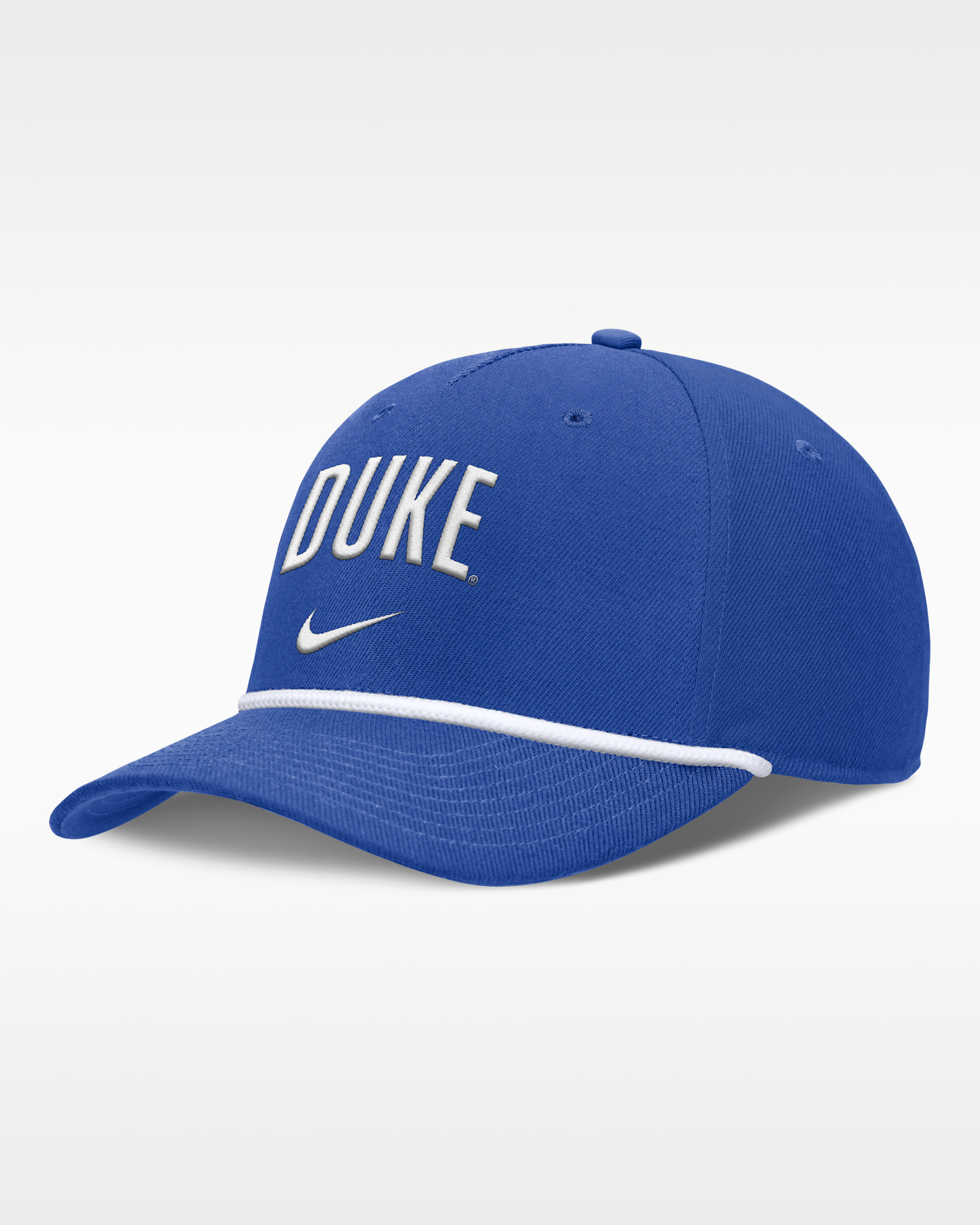 Duke Primetime Rise Campus Men's Nike College Adjustable Hat - Royal