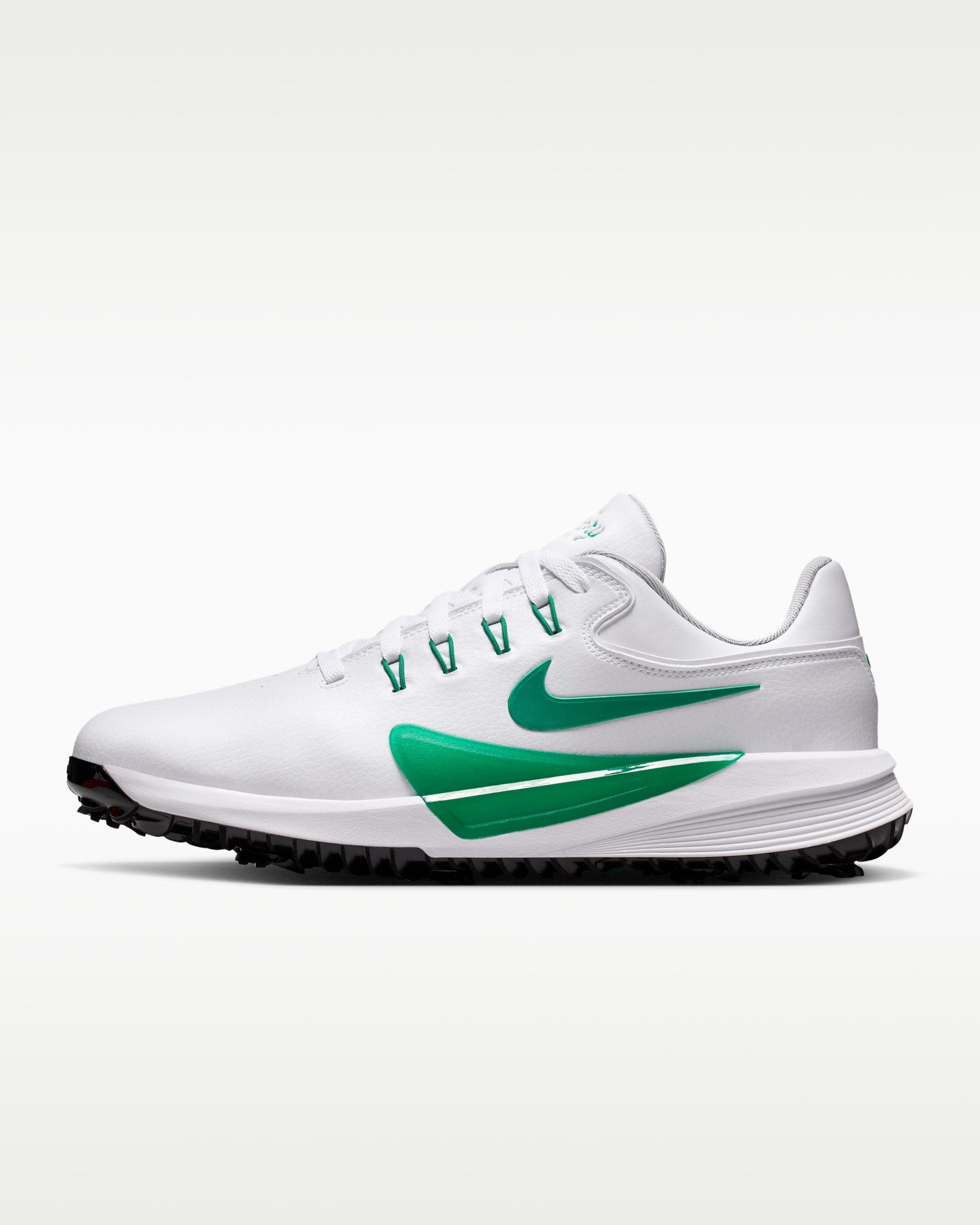 Nike Victory Pro 4 Golf Shoes - White/Black/Malachite