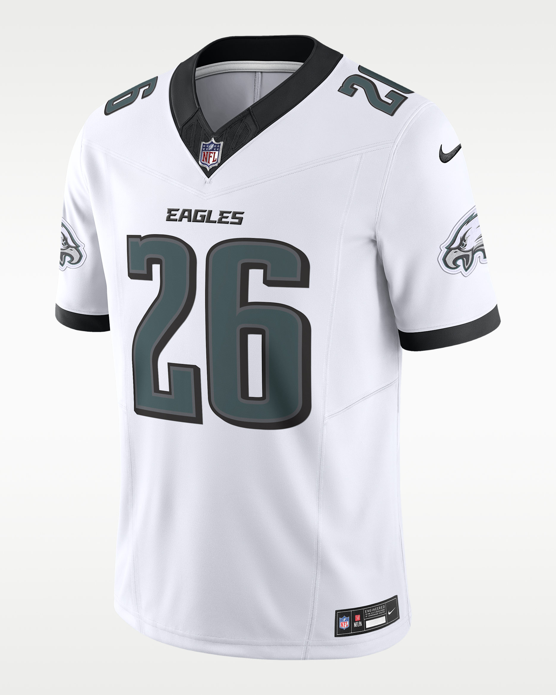 Saquon Barkley Philadelphia Eagles Men's Nike Dri-FIT NFL Limited Jersey - White