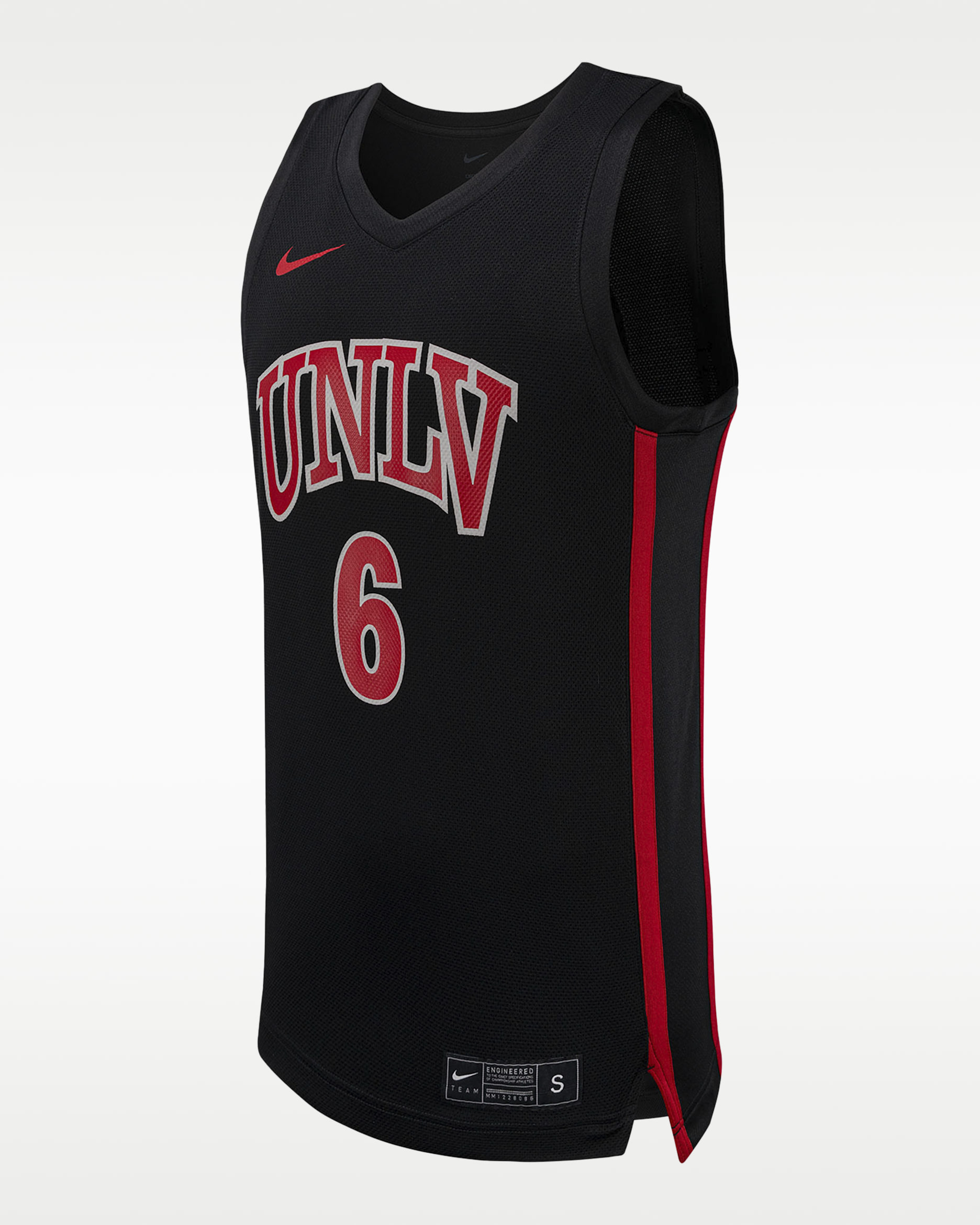 Jersey de básquetbol universitario Nike Replica de UNLV para hombre - Negro