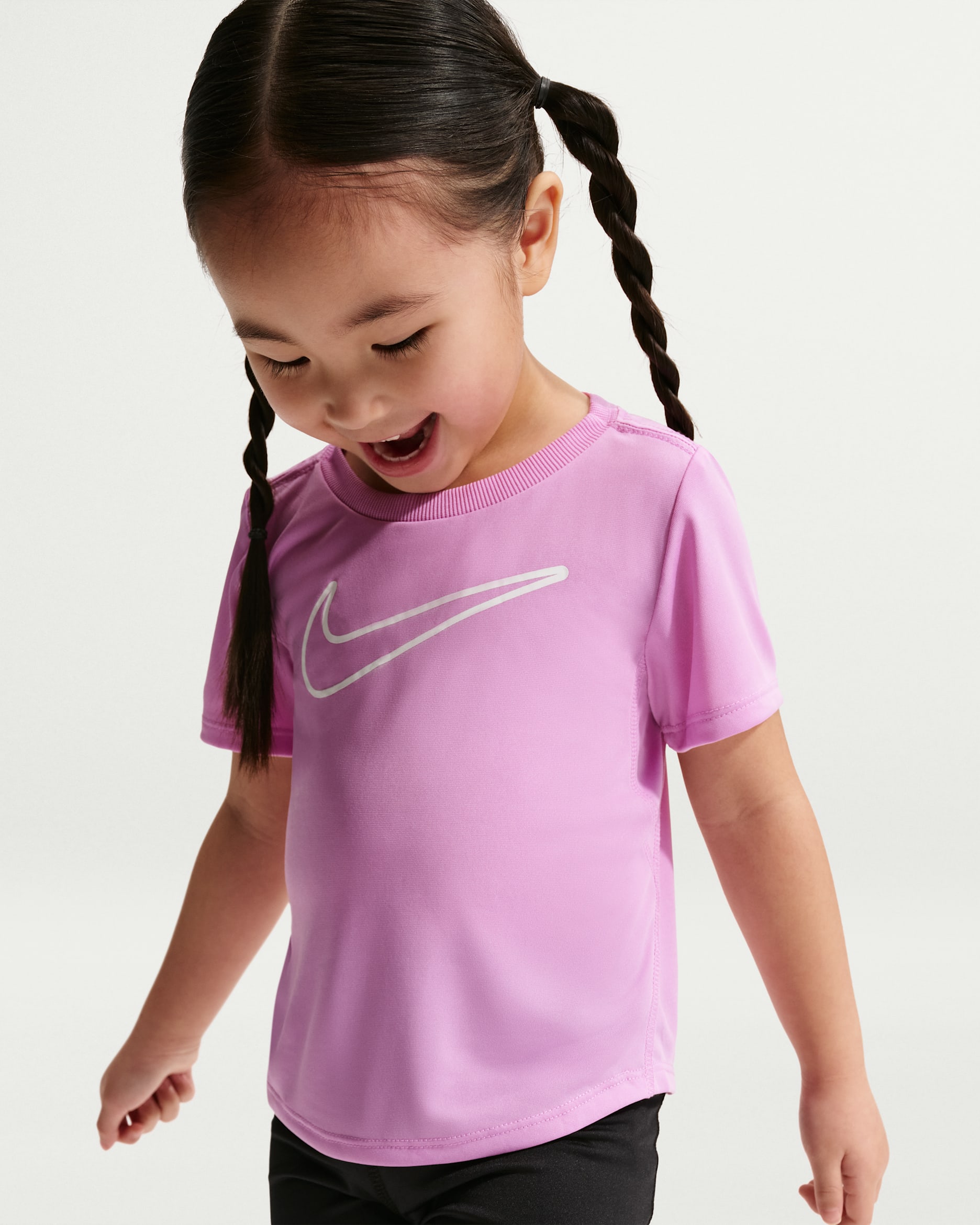 Nike Dri-FIT All Day Play Toddler T-Shirt - Purple