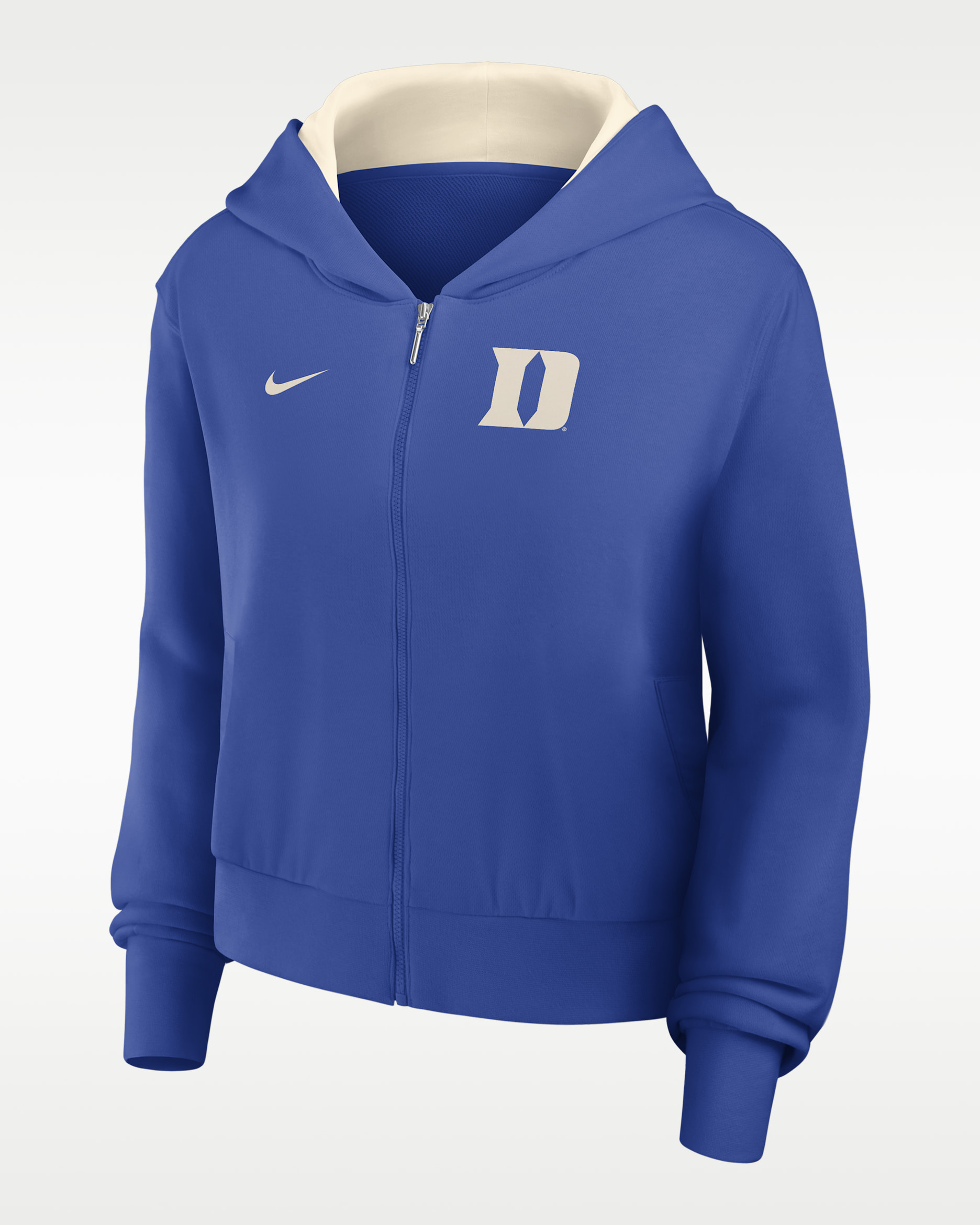 Duke Mantra Women's Nike College Full-Zip Hoodie - Royal