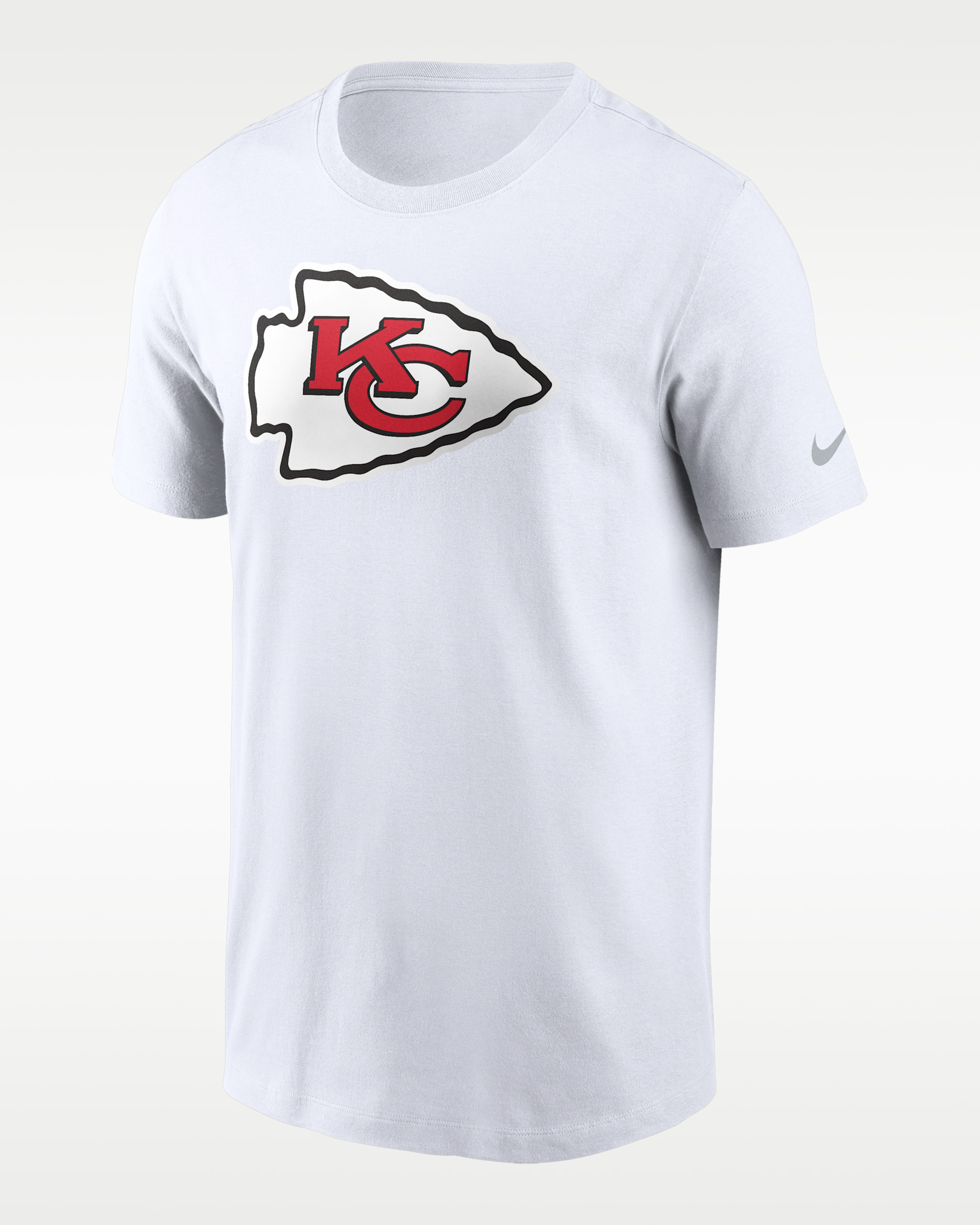 Playera con el logotipo del equipo Kansas City Chiefs para hombre - Blanco