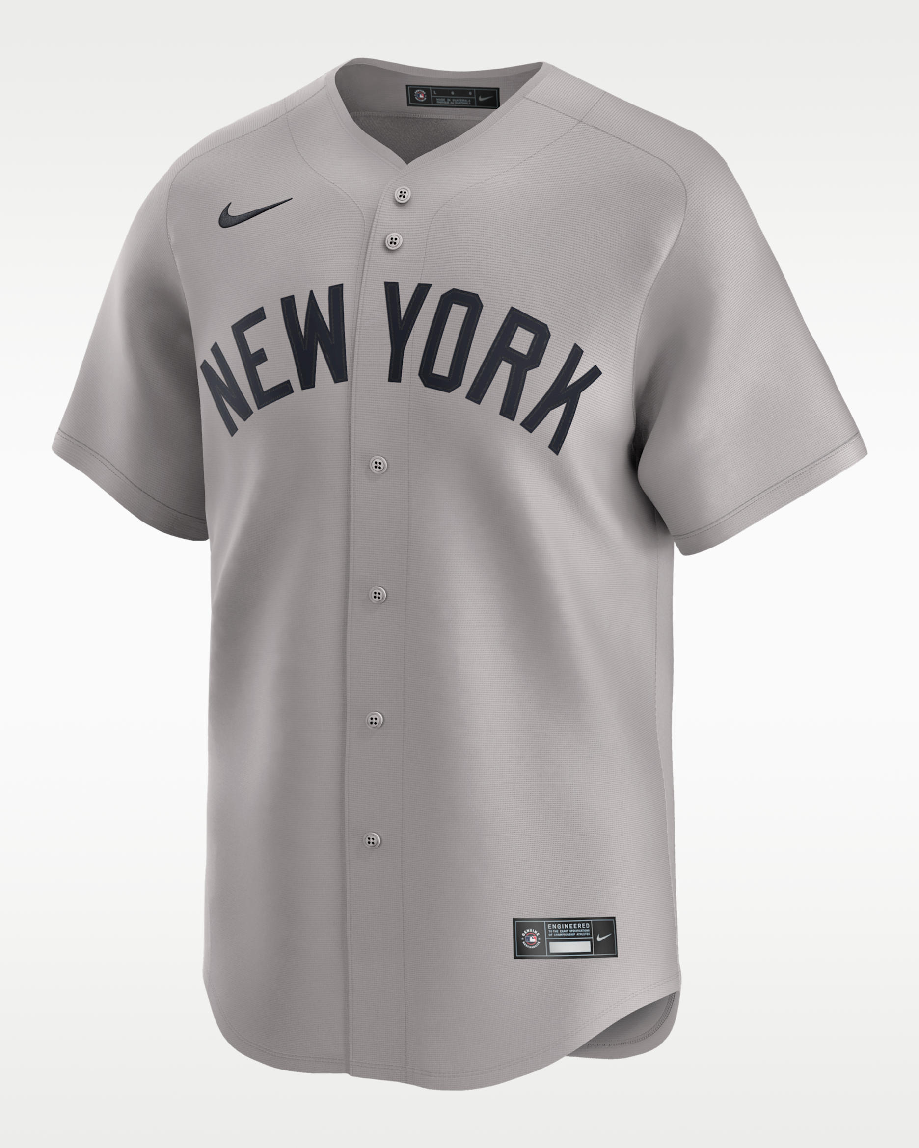 Jersey Nike Dri-FIT ADV de la MLB Limited para hombre Anthony Volpe New York Yankees - Gris