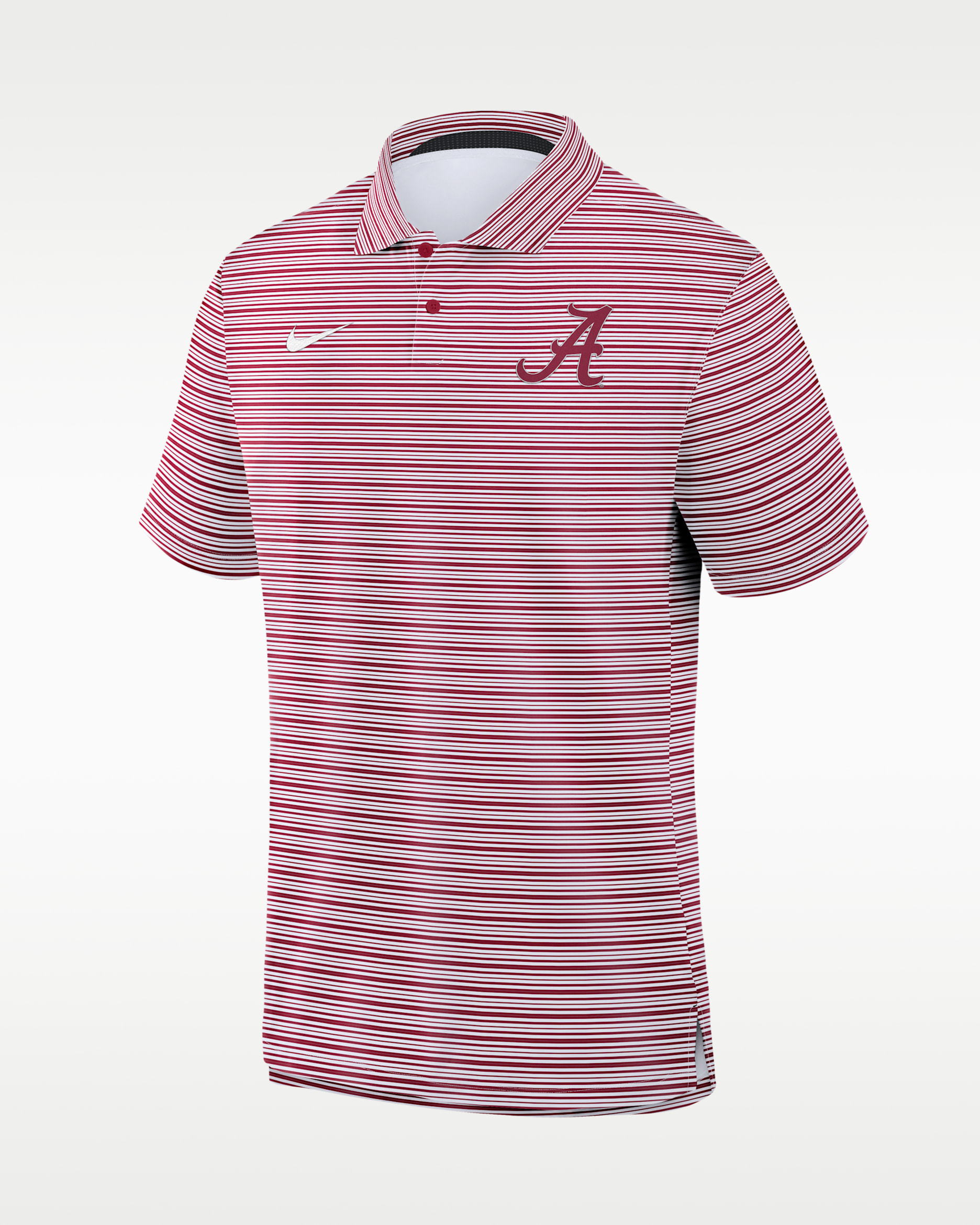 Polo universitaria Nike Dri-FIT para hombre Alabama Primetime - Carmesí team/Blanco