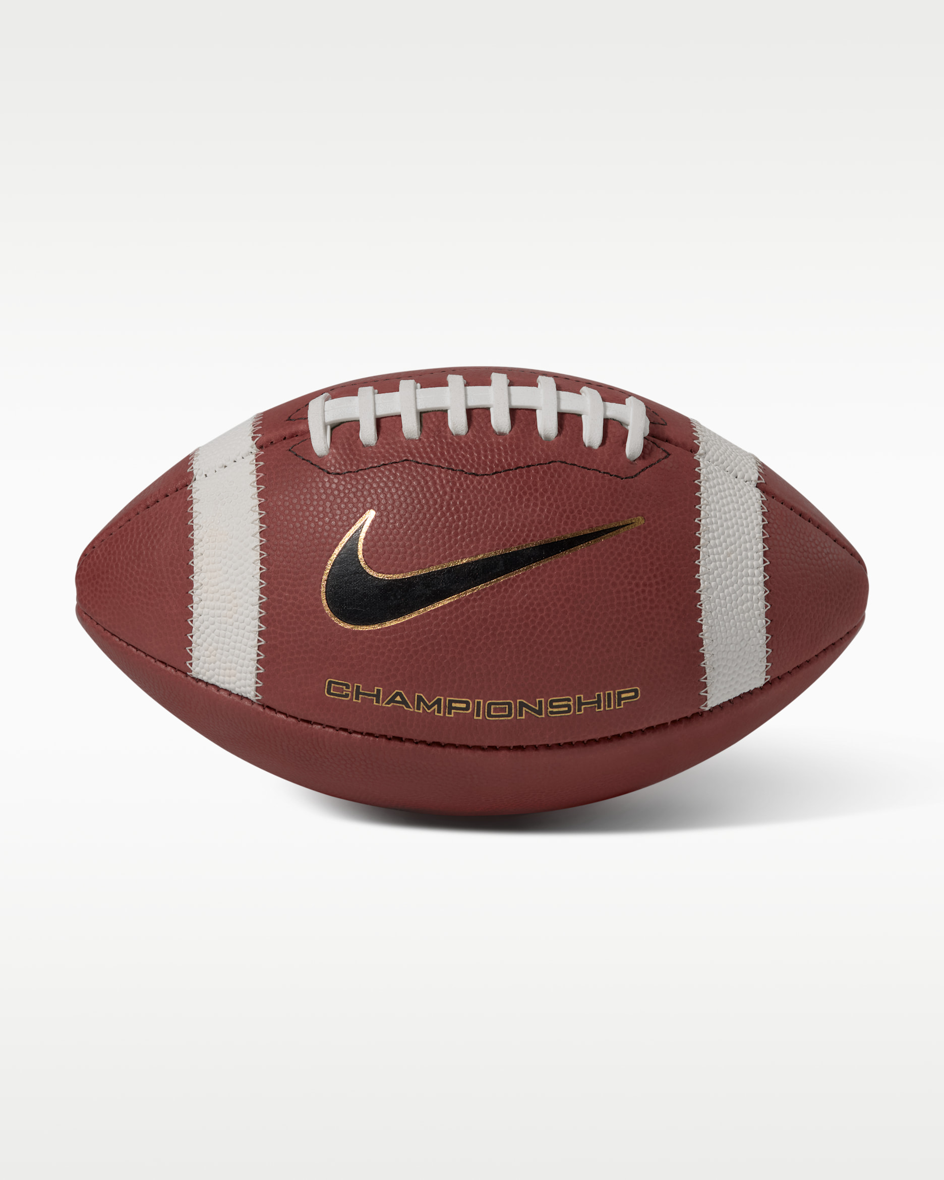 Nike Championship Football - Brown/White/Metallic Gold/Black