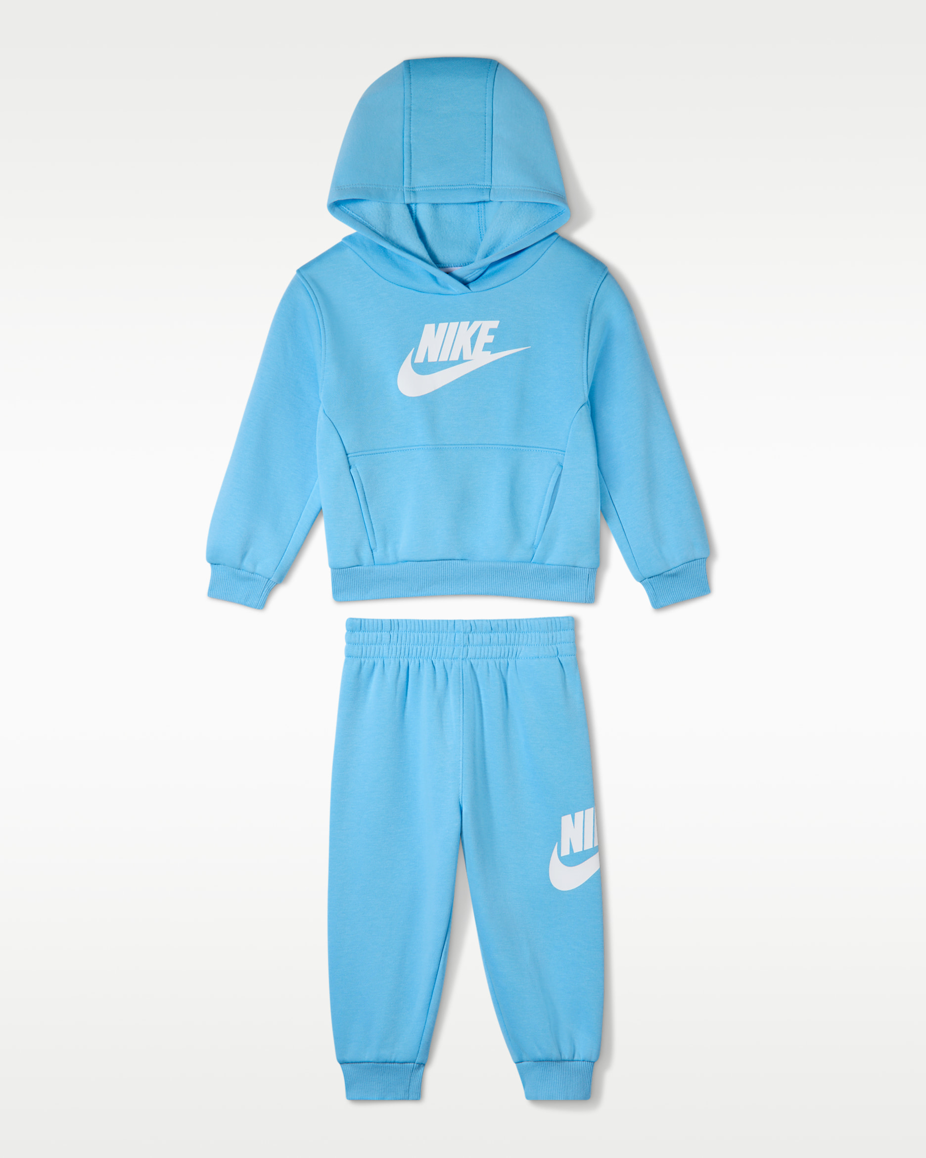 Dwuczęściowy dzianinowy zestaw dla niemowląt Nike Club (12–24 M) - Football Blue