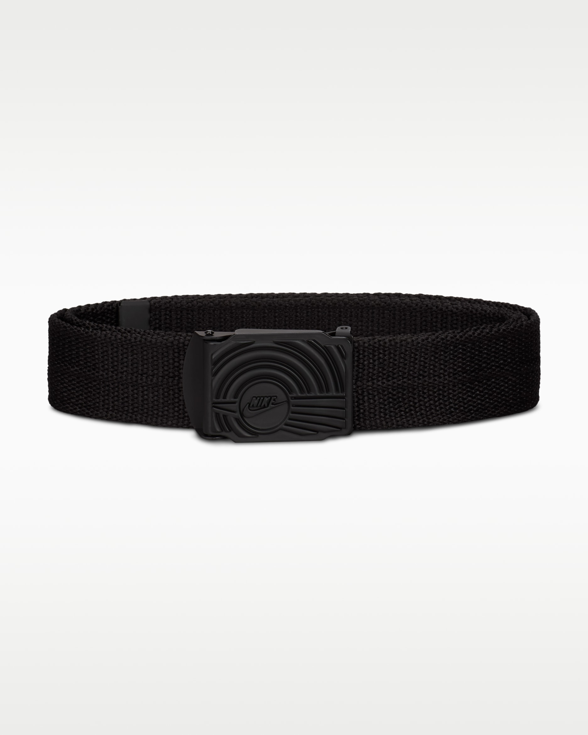 Nike Ribbed Web Belt - Black