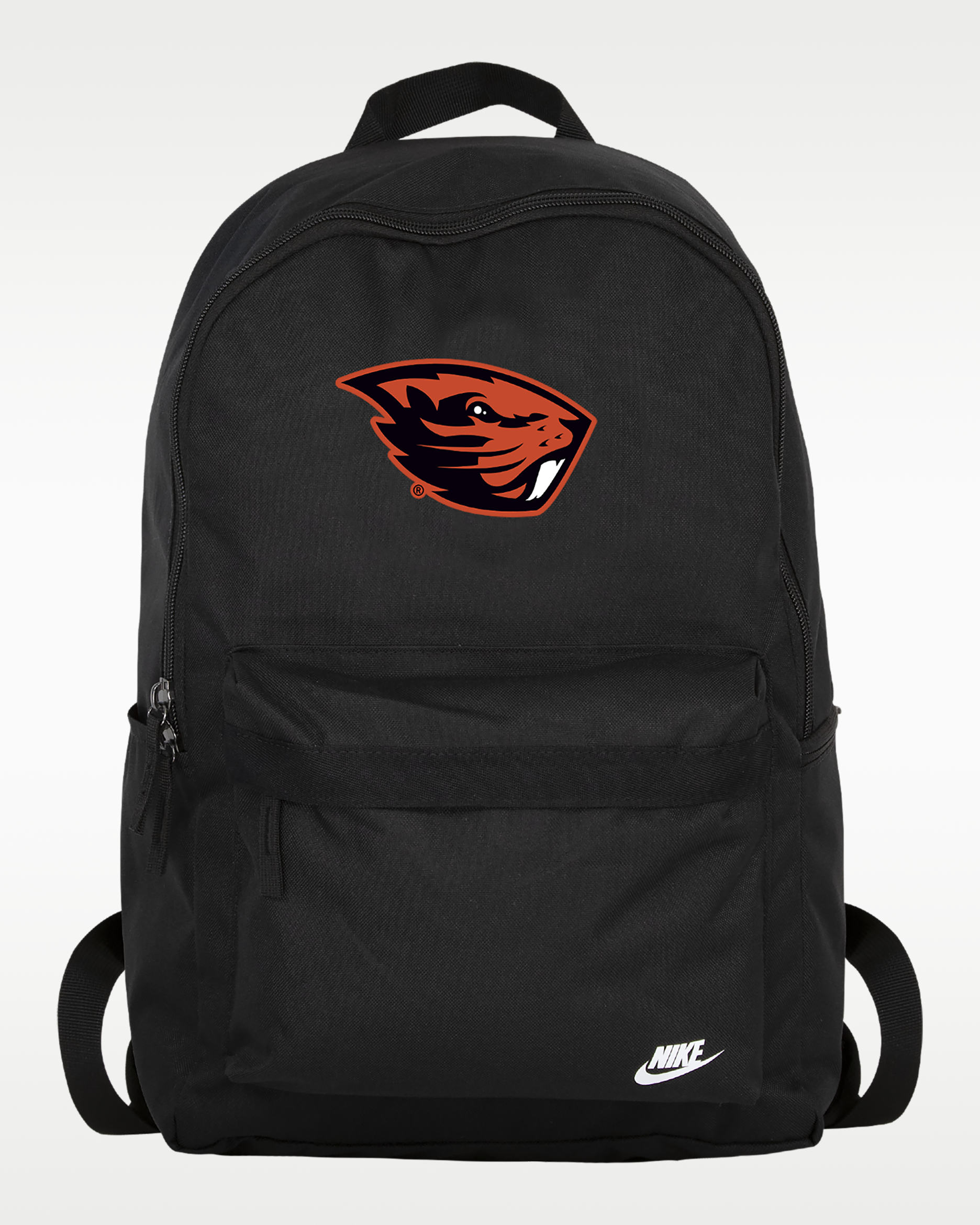Oregon State Nike College Heritage Backpack - Black/Orange