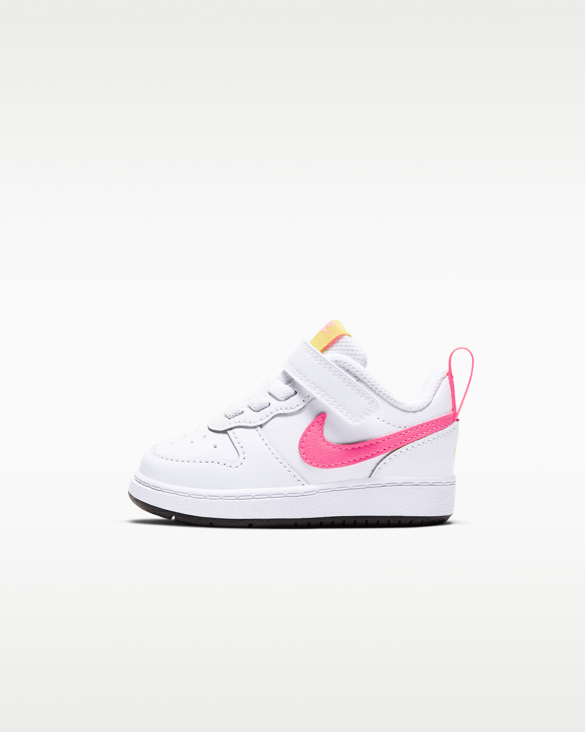 ナイキ コート ボロー LOW 2 ベビーシューズ - ホワイト/ライトジトロン/ブラック/サンセットパルス