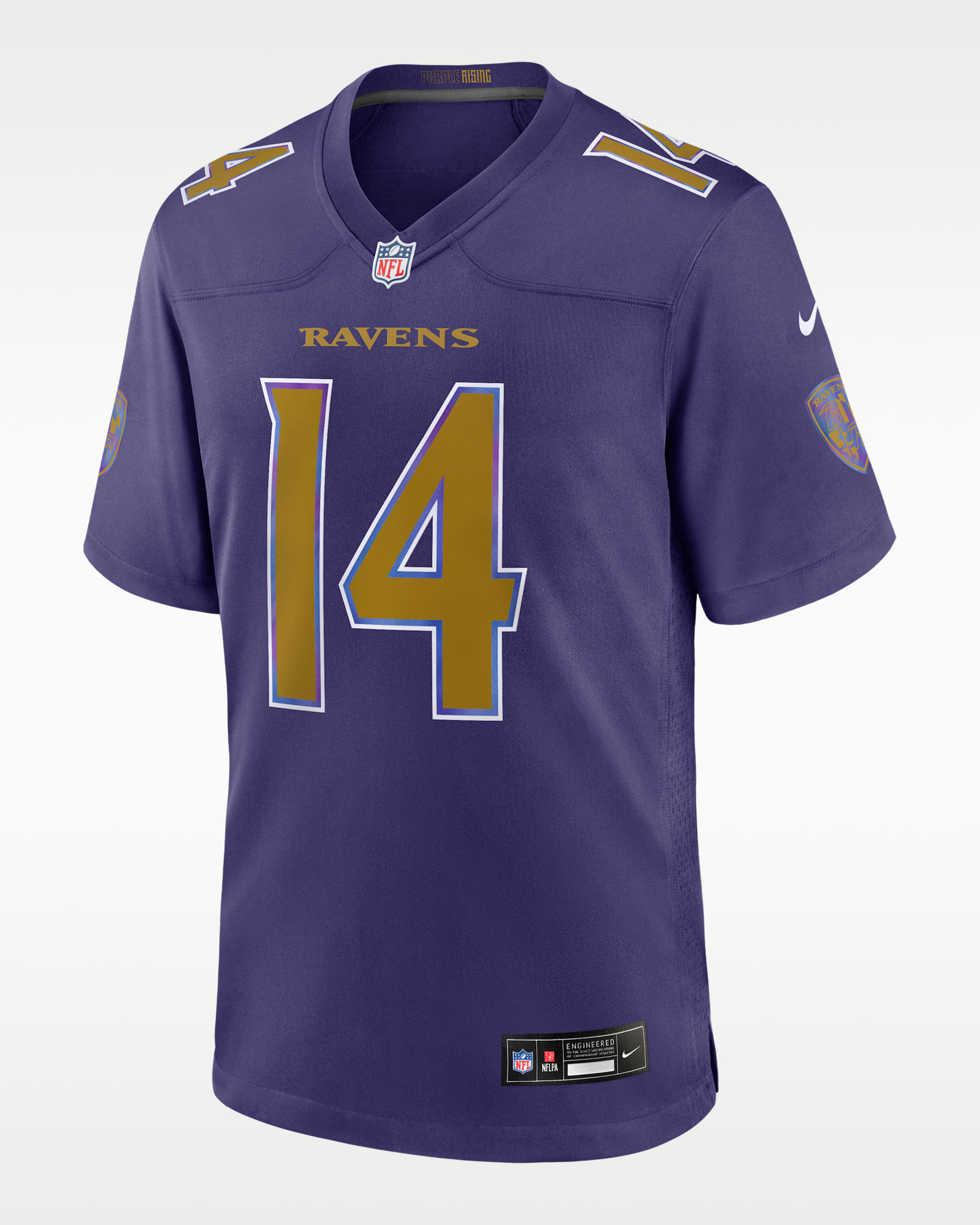 Kyle Hamilton Baltimore Ravens Men's Nike NFL Game Jersey - Purple