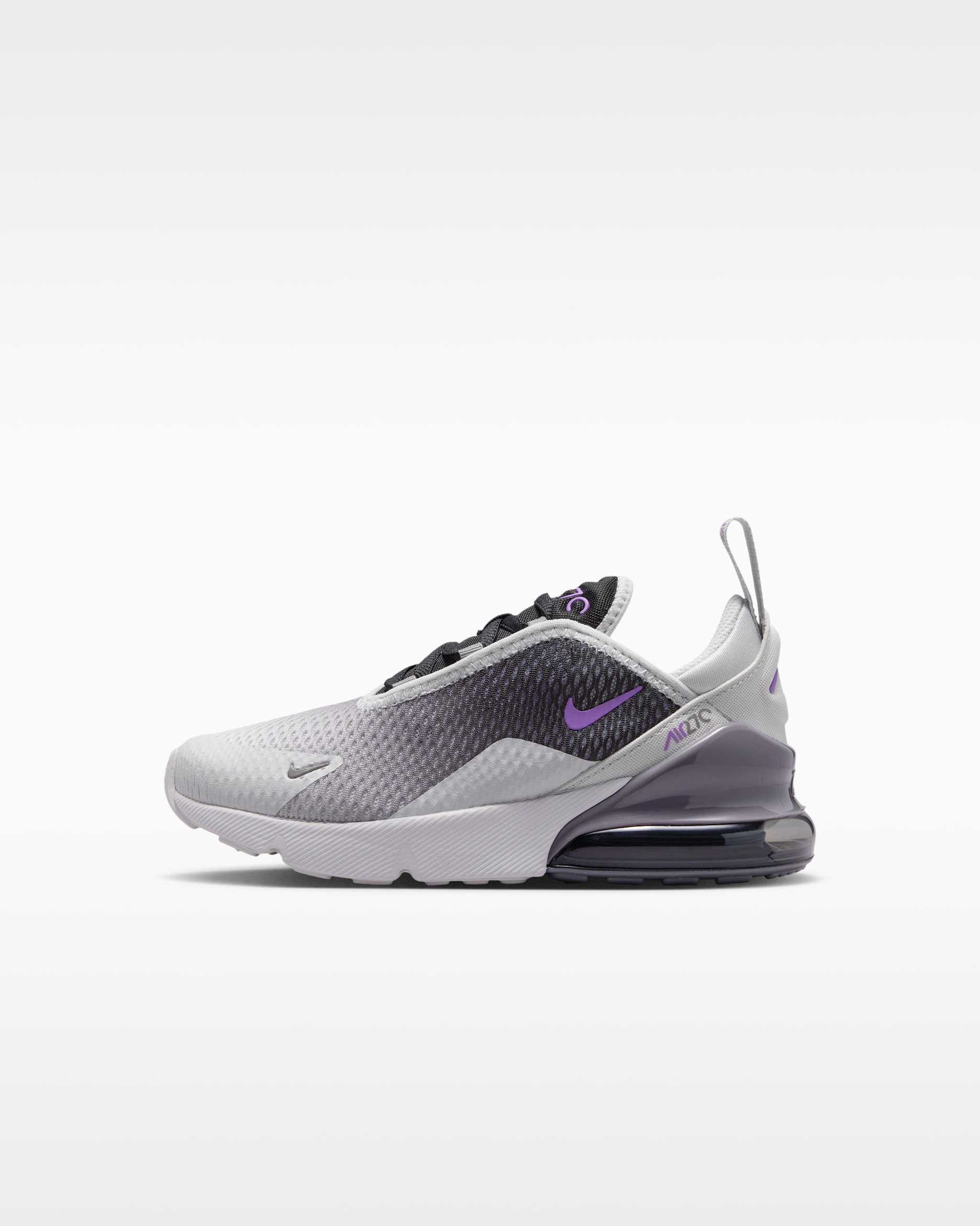 Nike Air Max 270 Schuh für jüngere Kinder - Photon Dust/Schwarz/Pencil Point/Bright Violet