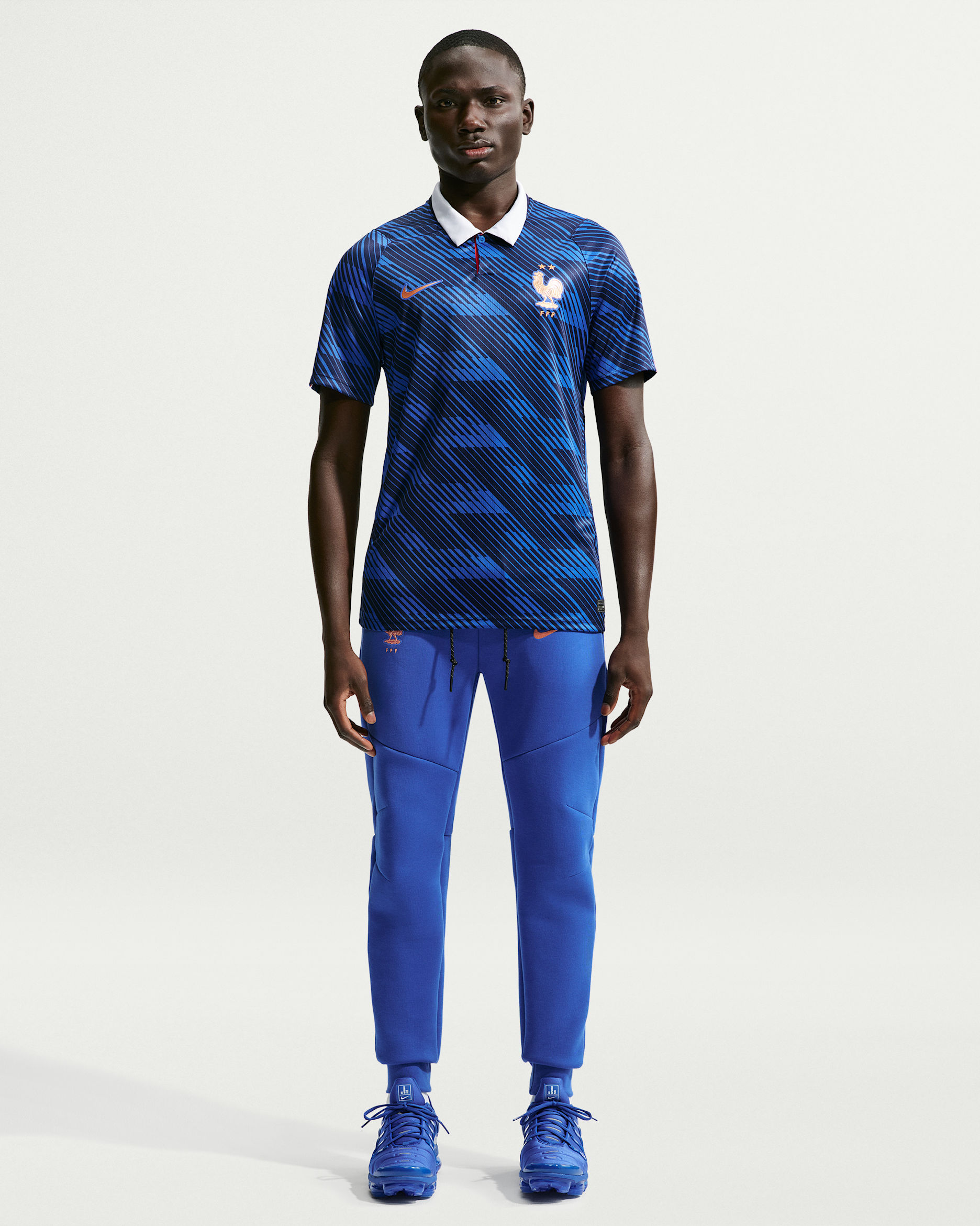 FFF Tech Fleece Nike Fußball-Jogger für Herren - Game Royal/Metallic Copper