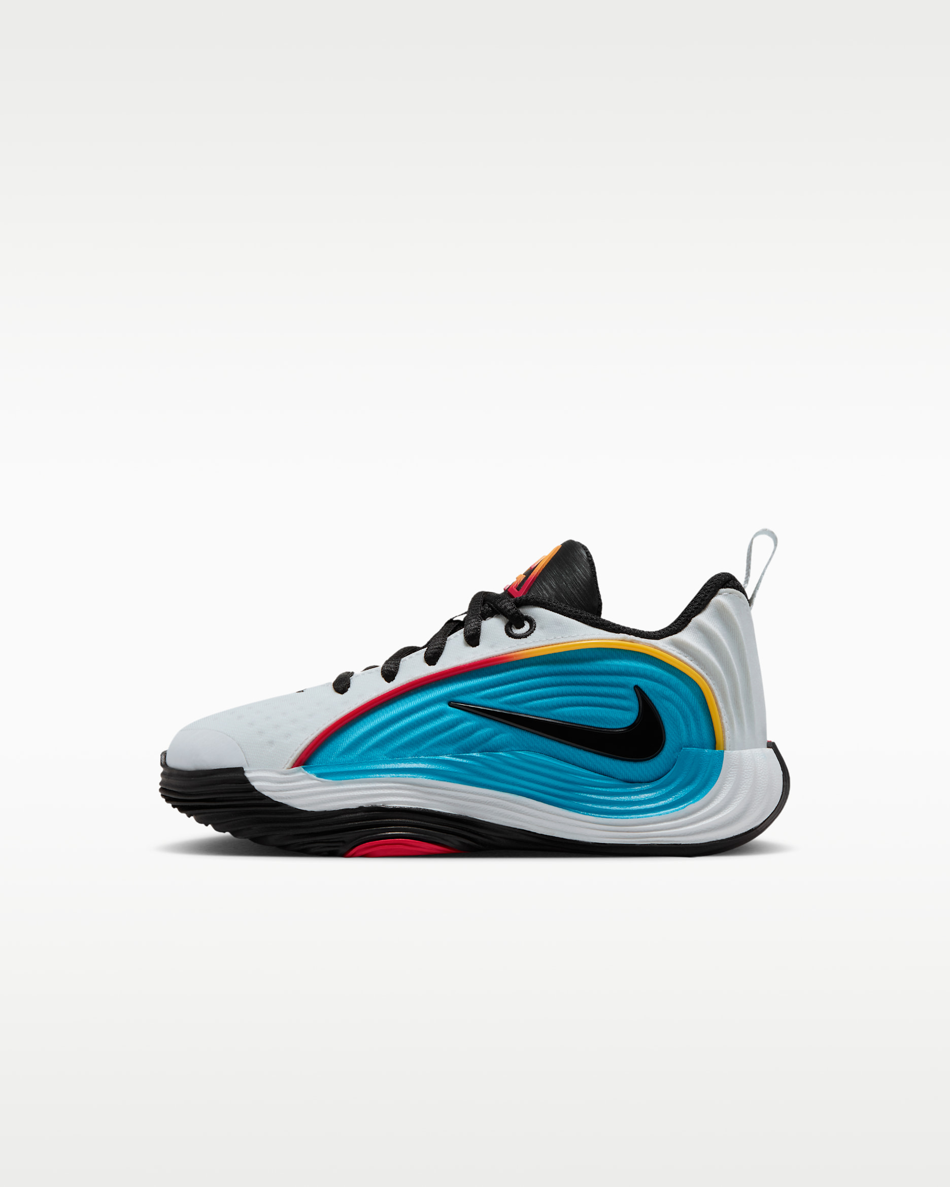 Giannis Immortality 5 SE Little Kids' Basketball Shoes - Off White/Picante Red/Current Blue/Black